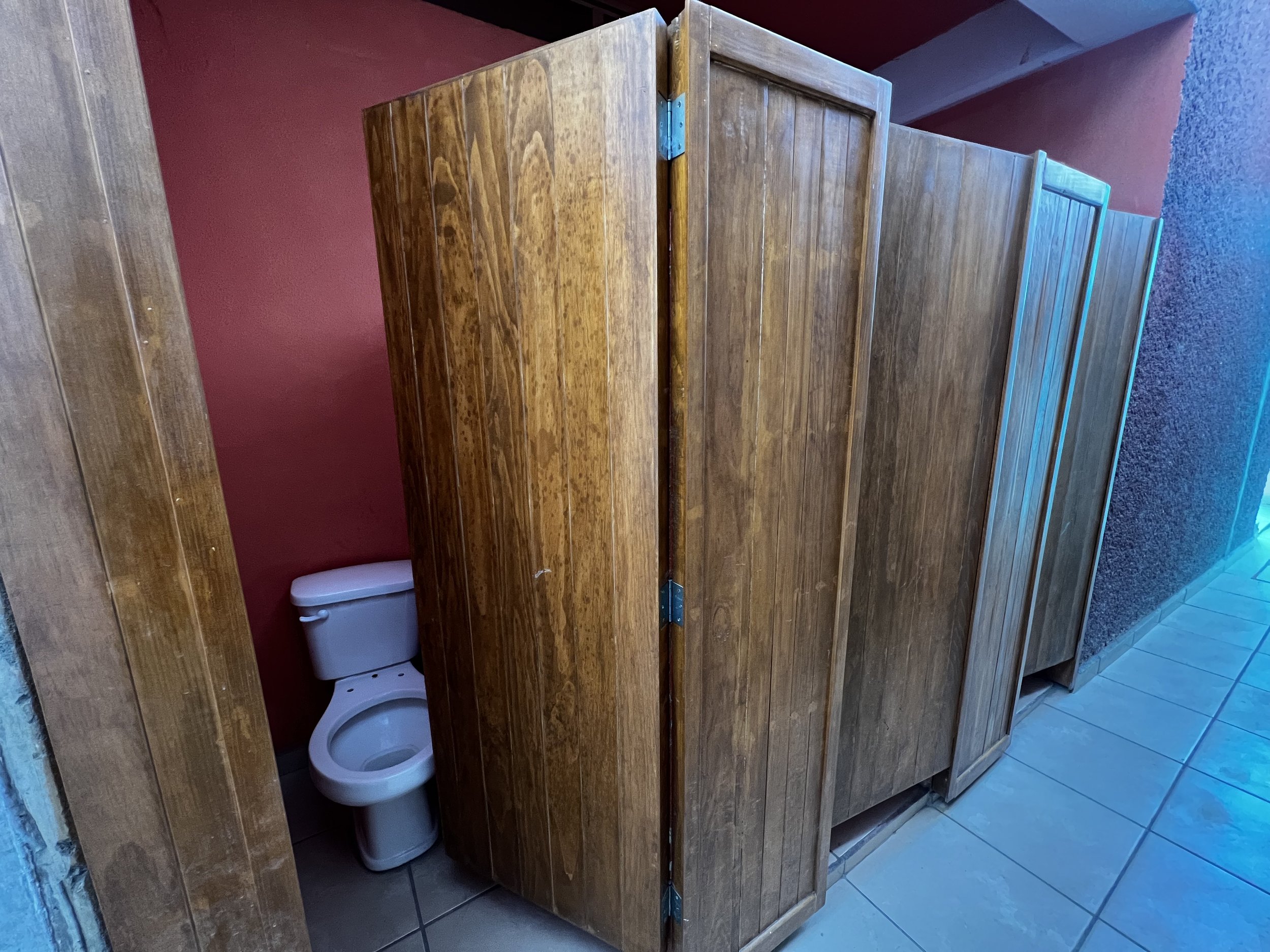 Baños personal masculino