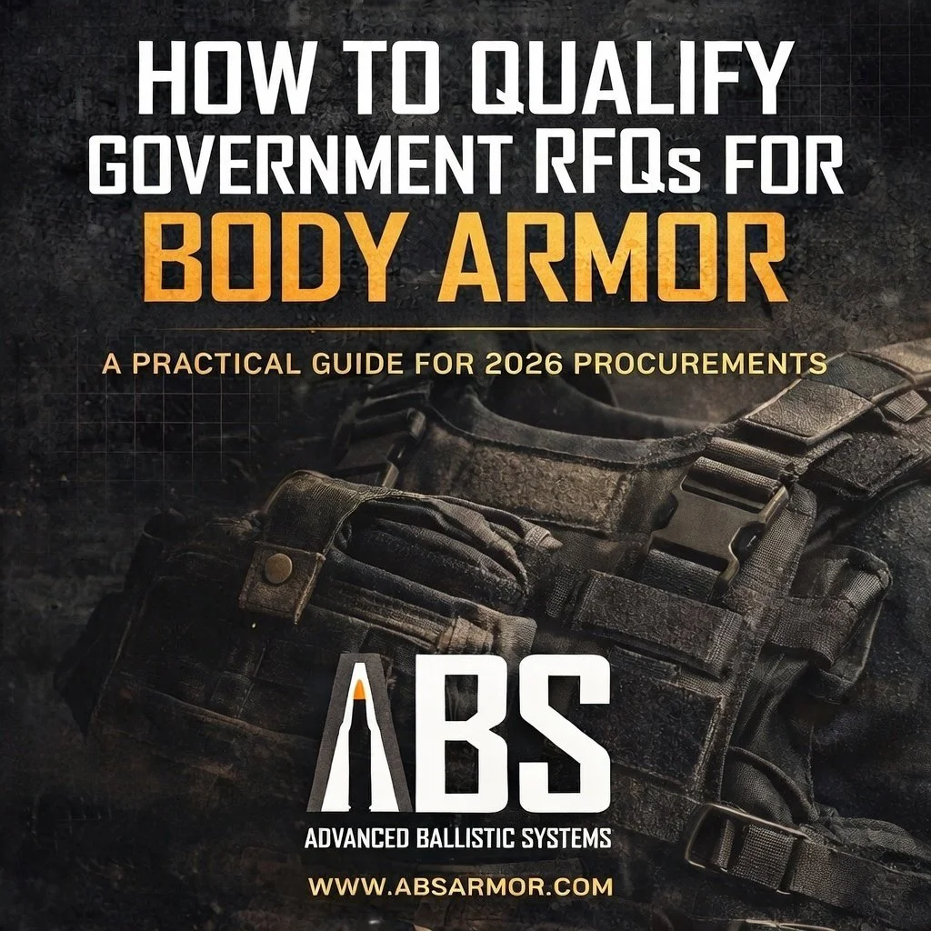 How to Qualify Government RFQs for Body Armor: A Practical Guide for 2026 Procurements