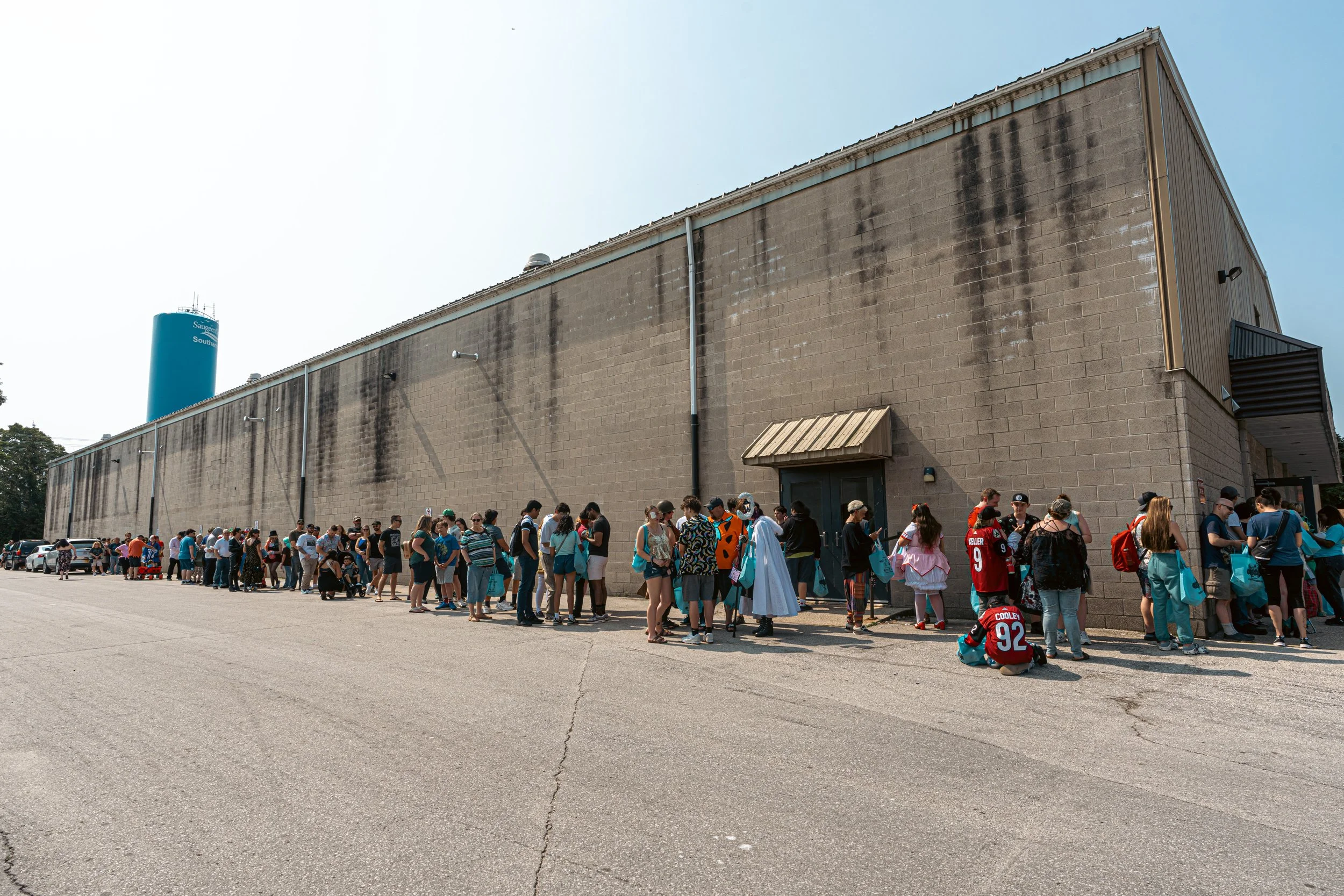 Bruce County Comicon Line