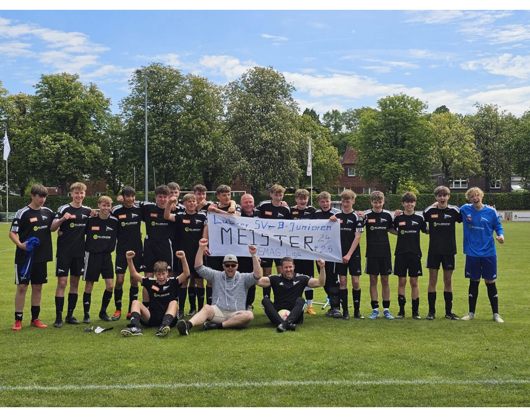 🏆- B- Junioren Staffelsieger der Wemag Landesliga 