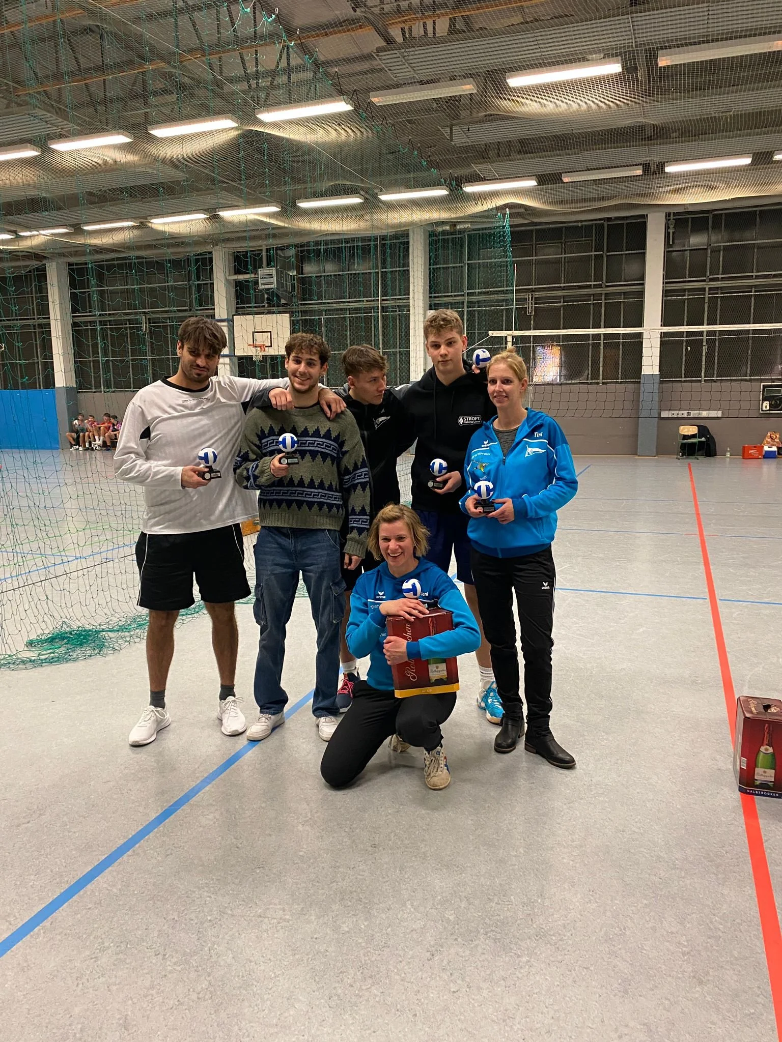 Platz 3 – Team Nr. 13: Lennart und Tim, Hendrik und Till, Daniela und Christin 