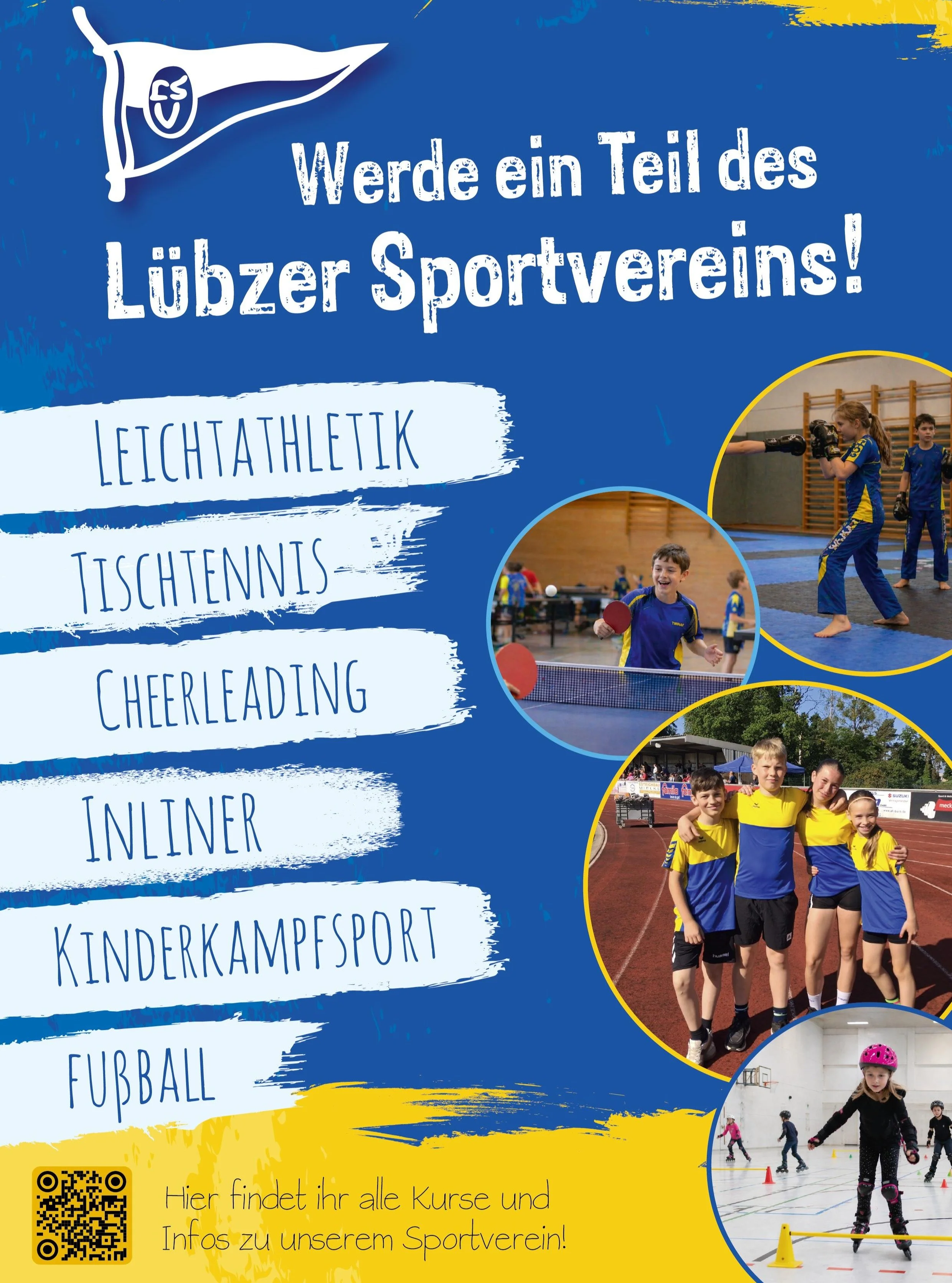 Schule ist neu &ndash; Sport darf dazugeh&ouml;ren! 💙💛

Gerade eingeschult? Dann ist jetzt die perfekte Zeit, neue Freunde zu finden, Spa&szlig; an Bewegung zu entdecken und Teil einer tollen Gemeinschaft zu werden! 🙌

Ob Leichtathletik, Tischtenn