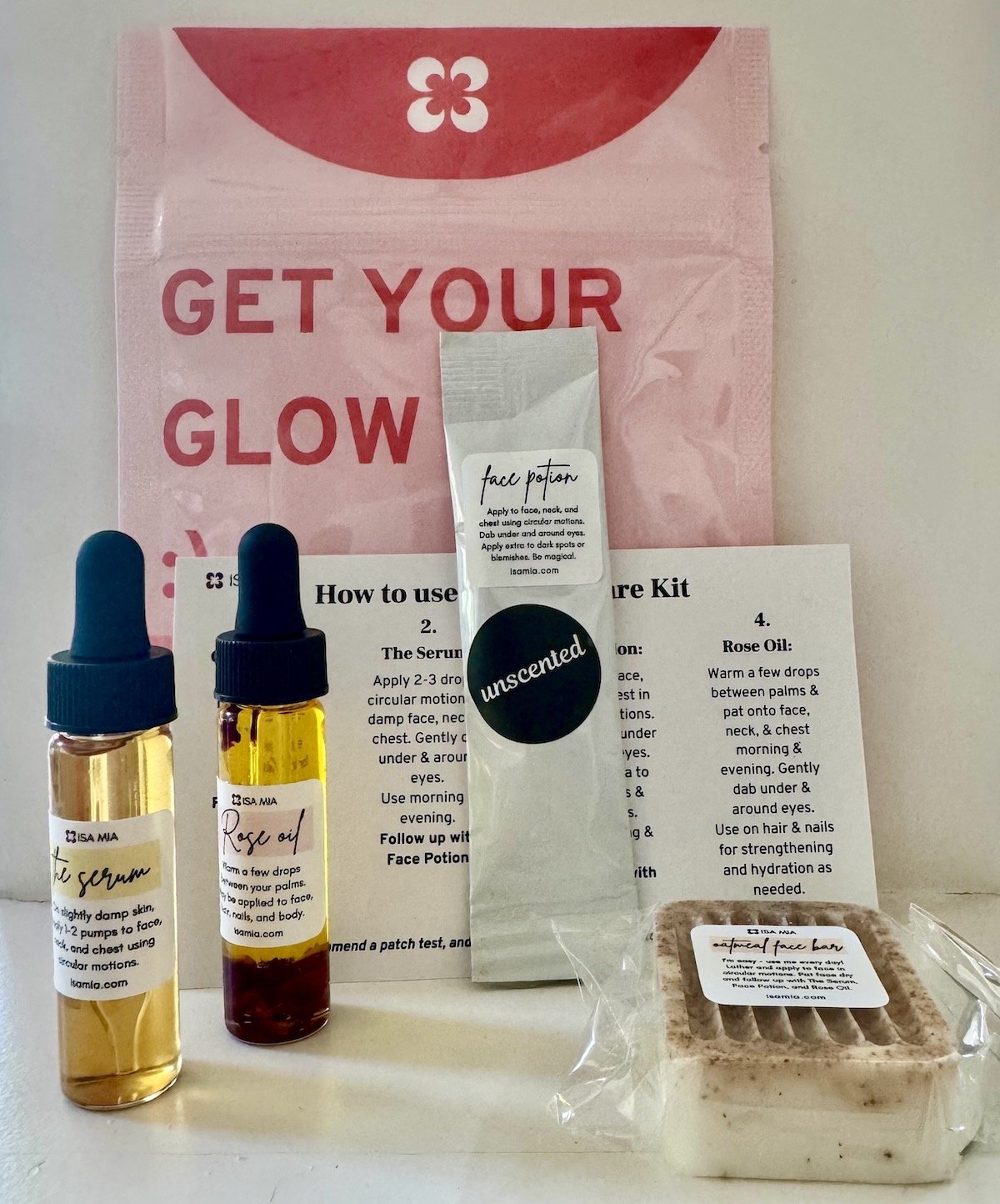 Trial Face Care Kit - Clean Skincare - Hydrating Facial Routine Starter Set