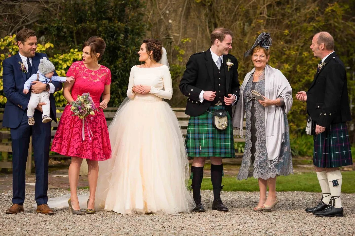 This is definitely up there with one of my favourite wedding images.

 A tiny moment I captured in between family formals of a family I've been photographing at various weddings since 2012. 

This is 100% where the magic happens during weddings, thes