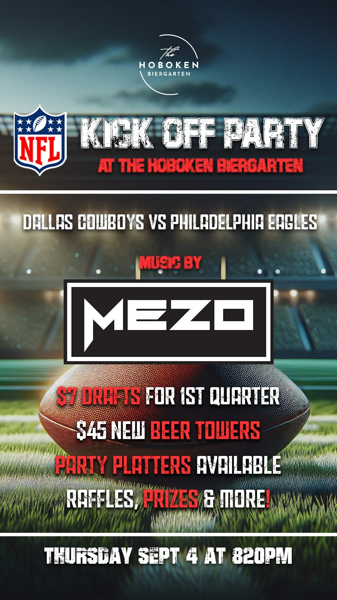 NFL KICK OFF PARTY