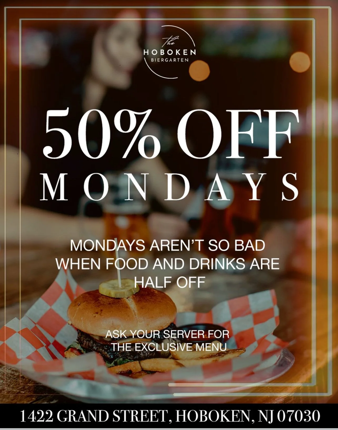 50% OFF MONDAYS (Copy)