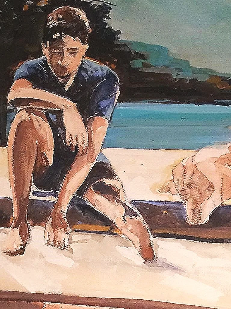acrylic | 2019 | jetty