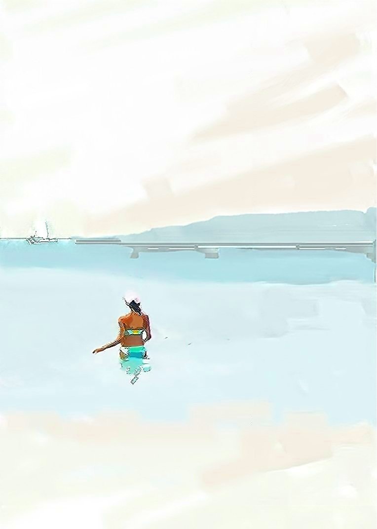 acrylic | 2022 poster art | turks#1