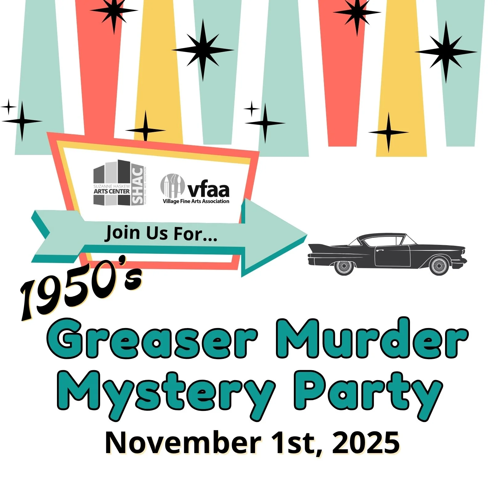 1950's Murder Mystery Dinner