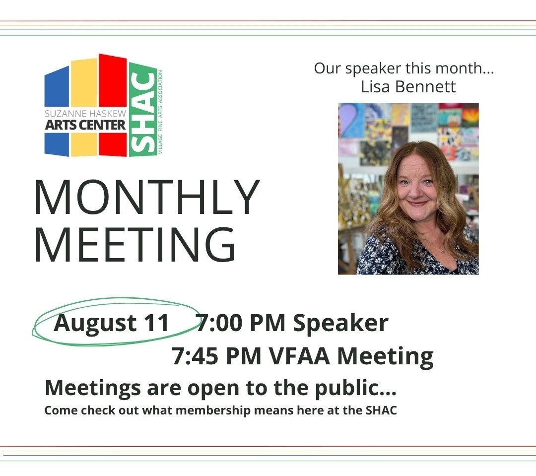 August Monthly Meeting