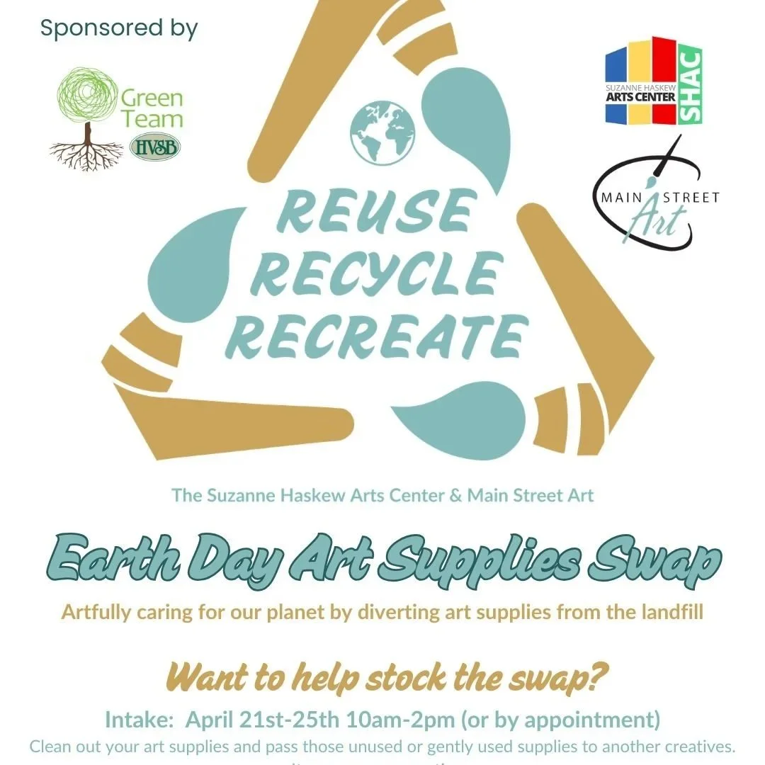 Earth Day Art Supply Swap