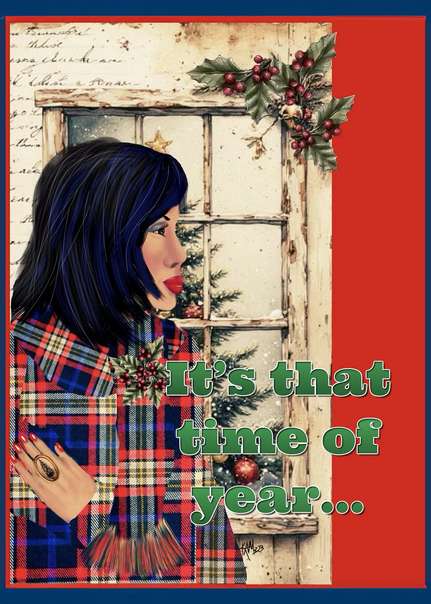 “It’s That Time of Year” Holiday Art Card