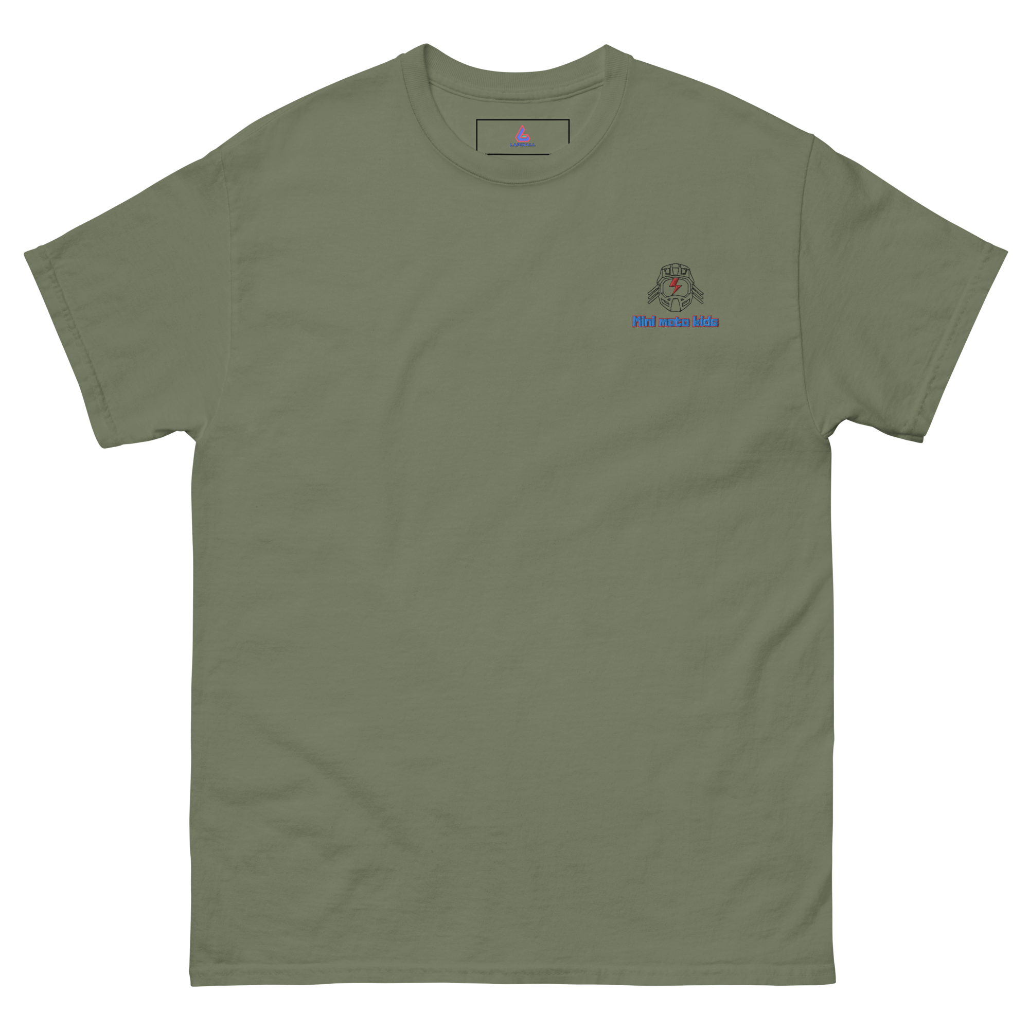 unisex-classic-tee-military-green-front-66b7712cdc012.png
