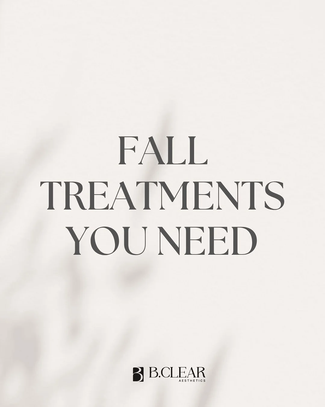 Not sure what treatments are best for your skin this season? We&rsquo;ve rounded up our Fall favorites to help you refresh, renew, and get glowing. 🍂 

Swipe through to see which one is right for you -&gt;

Ready for your Fall skin plan? Book your a