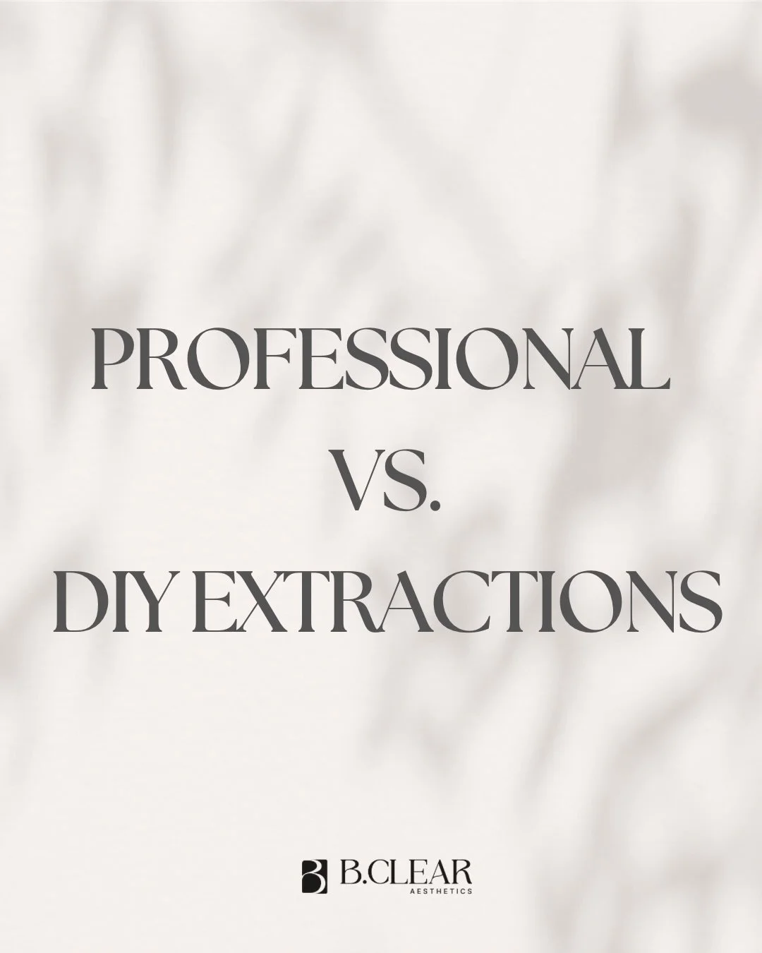 Our team is extensively trained in safe, precise extractions that support healing and prevent scarring.

Extractions aren&rsquo;t just about getting something out, they&rsquo;re about:

-When to extract

-What to extract

-How much pressure to 