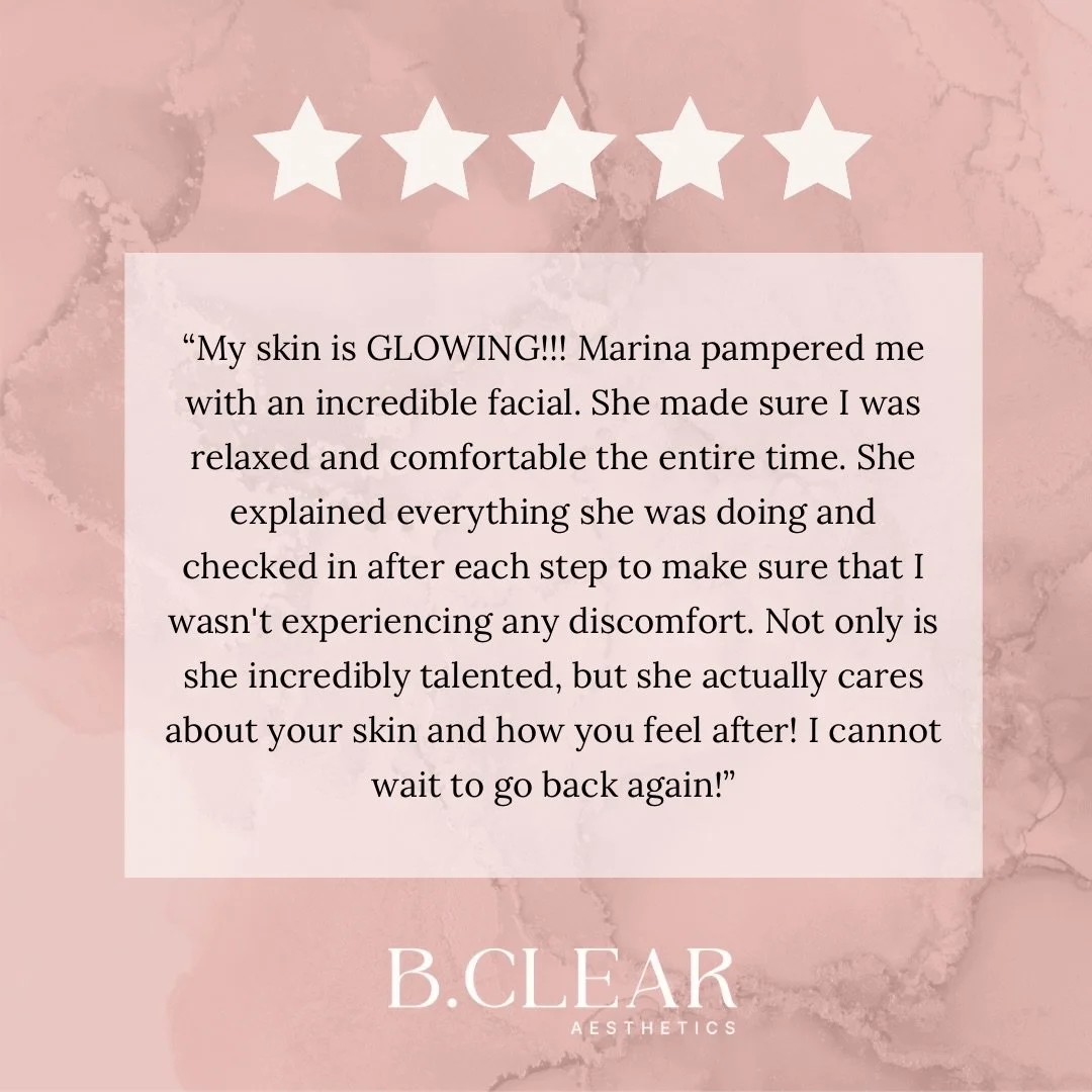 We&rsquo;re so happy to hear about your experience with Marina! She&rsquo;s truly dedicated to making every client feel comfortable and cared for. 🤍