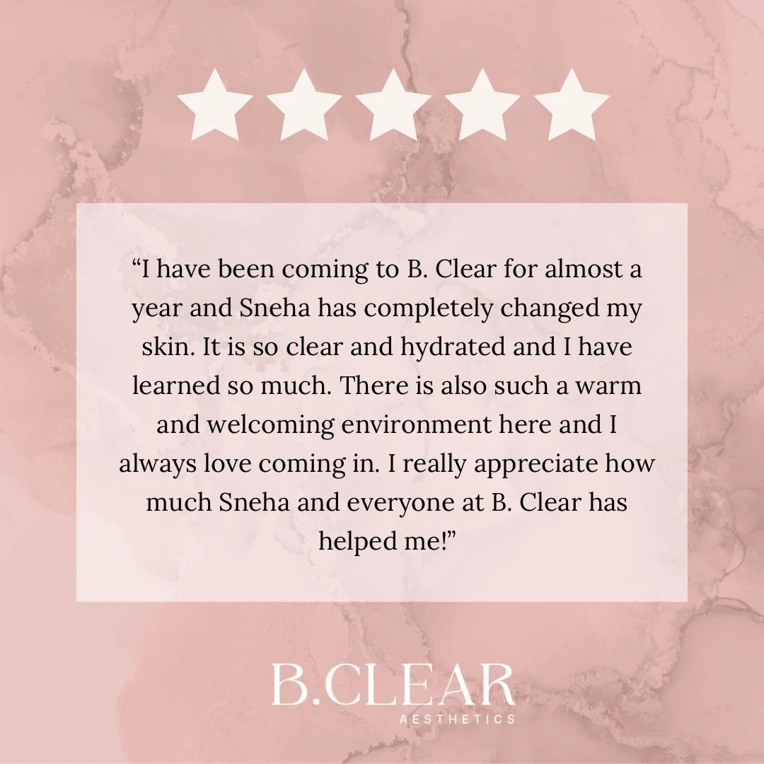 Thank you, we&rsquo;re so happy to hear how much your skin has improved and that you always feel welcome with every visit! 💗