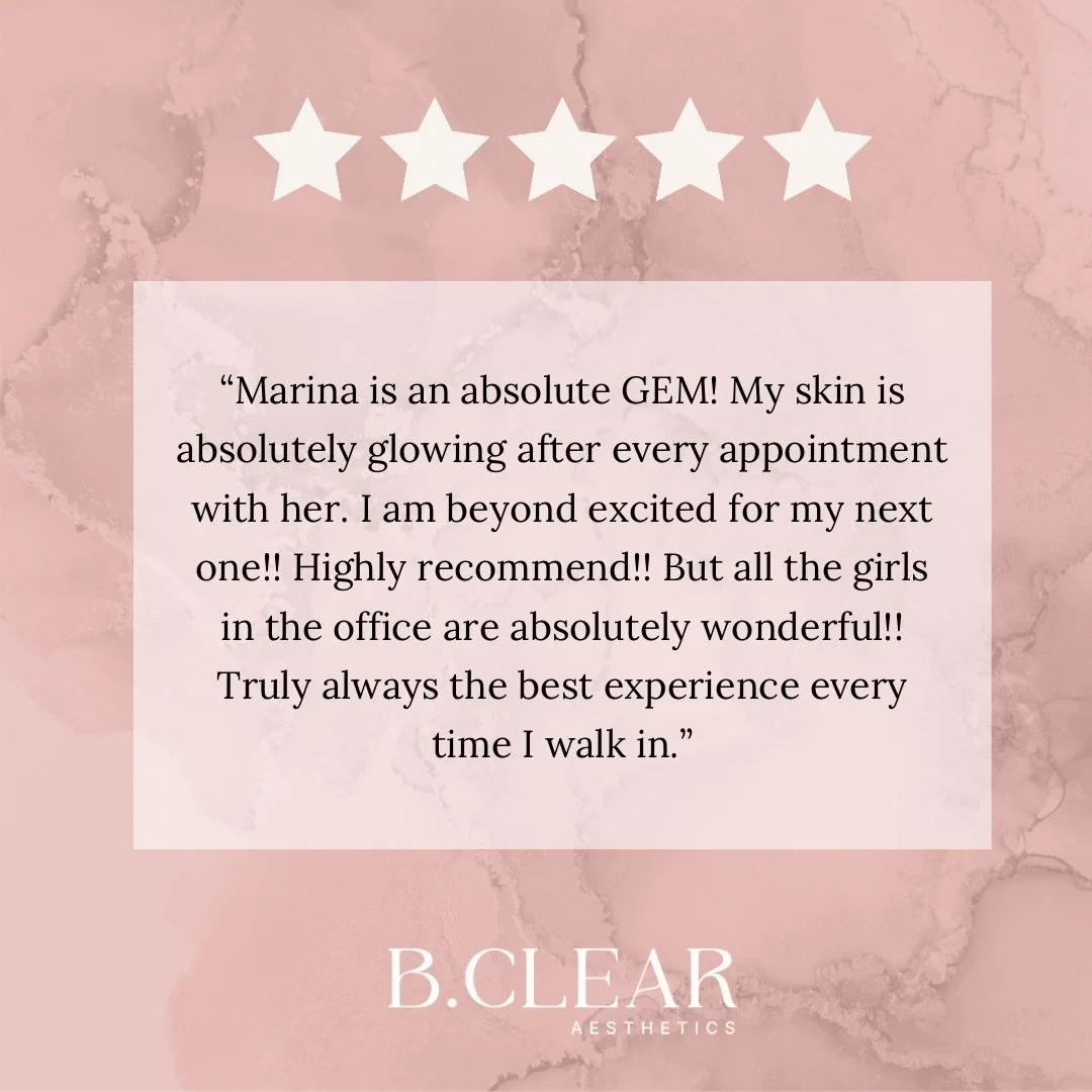 We&rsquo;re so grateful for your kind words about Marina and our entire team, it means the world to us. See you soon! 💕