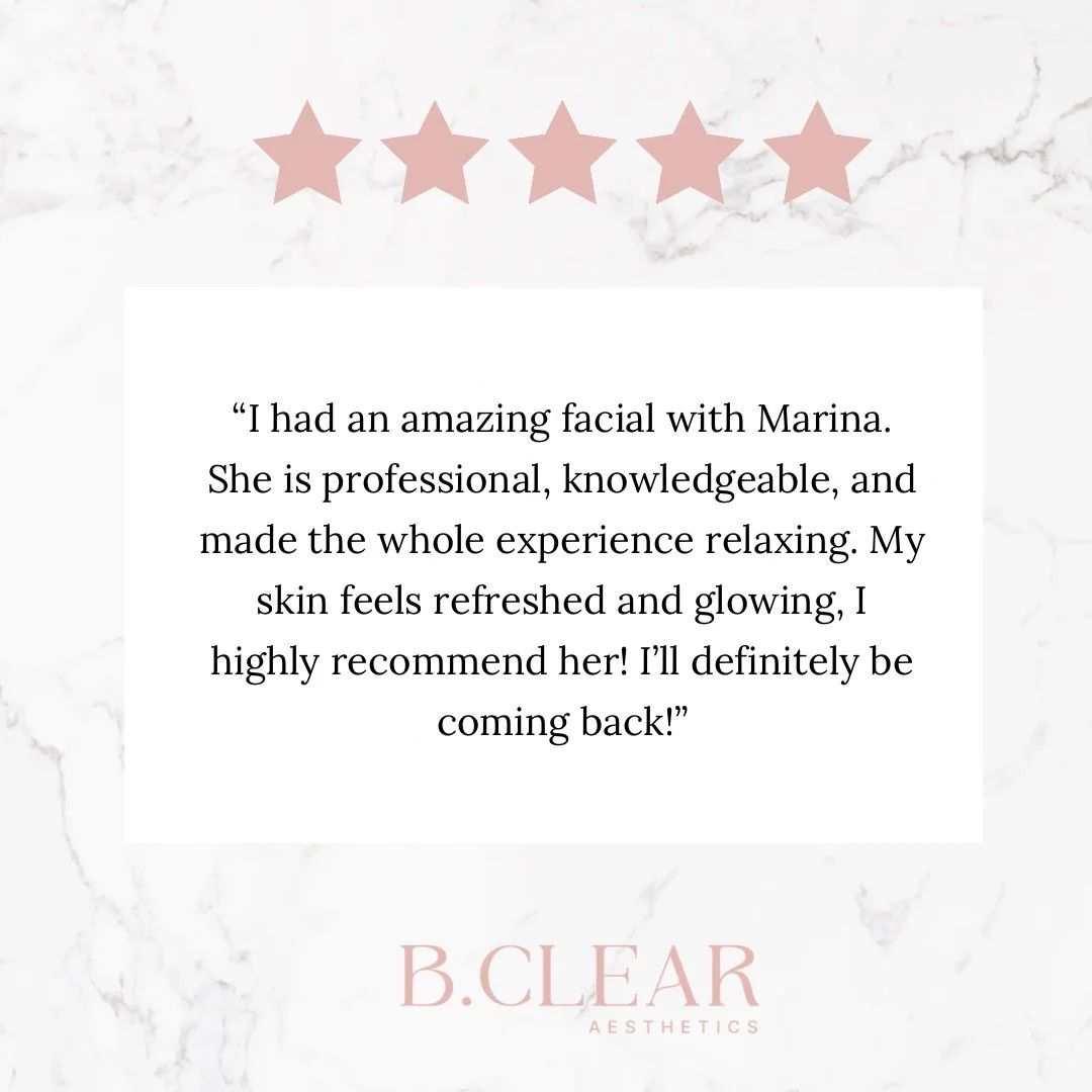 We&rsquo;re so happy you had such a great experience with Marina! We can&rsquo;t wait to see you again soon 💖
