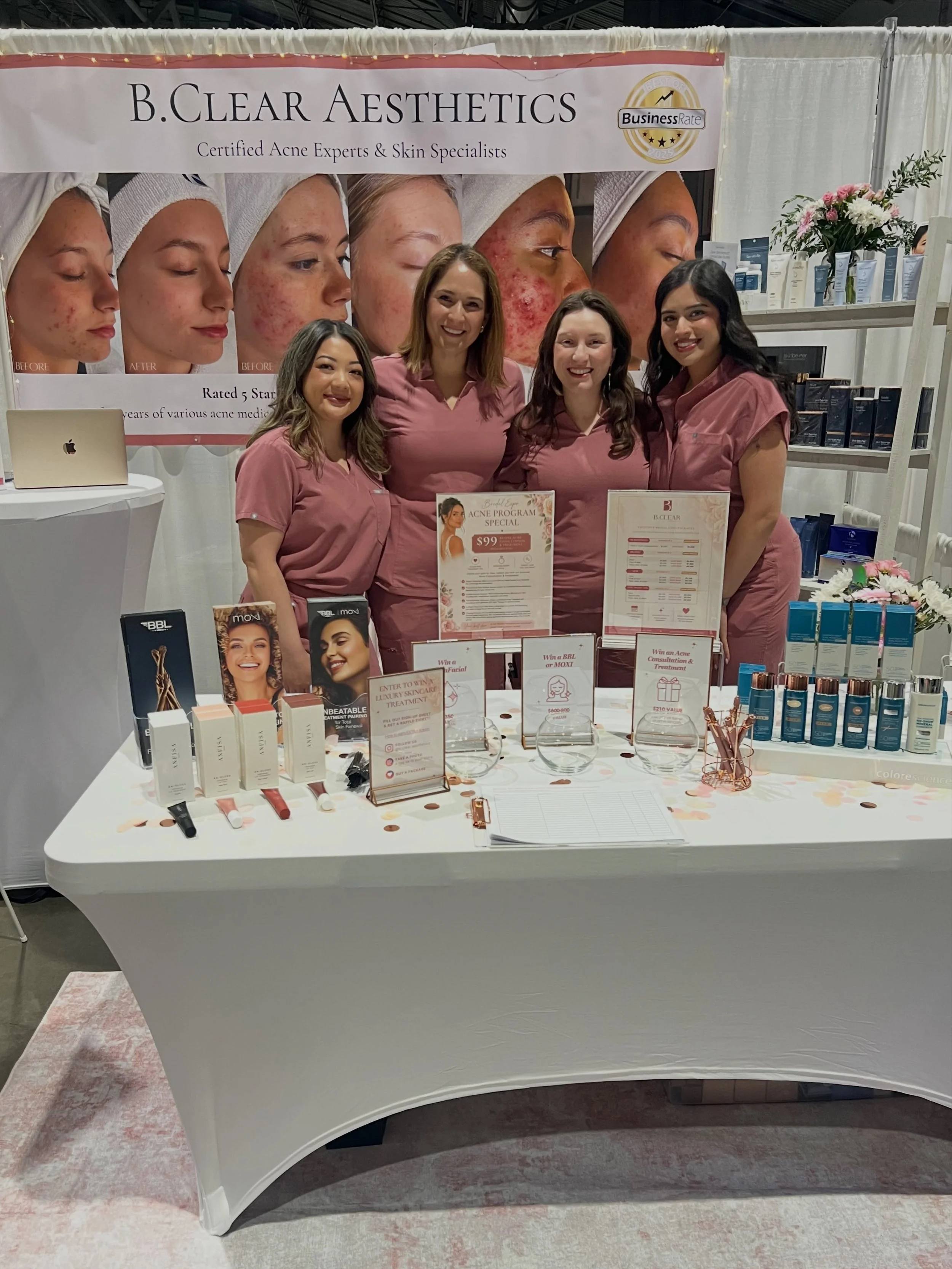 PDX BRIDAL EXPO 2026 💍💕

We loved meeting so many amazing brides-to-be! Thank you to everyone who stopped by our booth, asked questions, shared your skincare goals with us, and entered our giveaways. 

Whether you&rsquo;re struggling with acne, loo