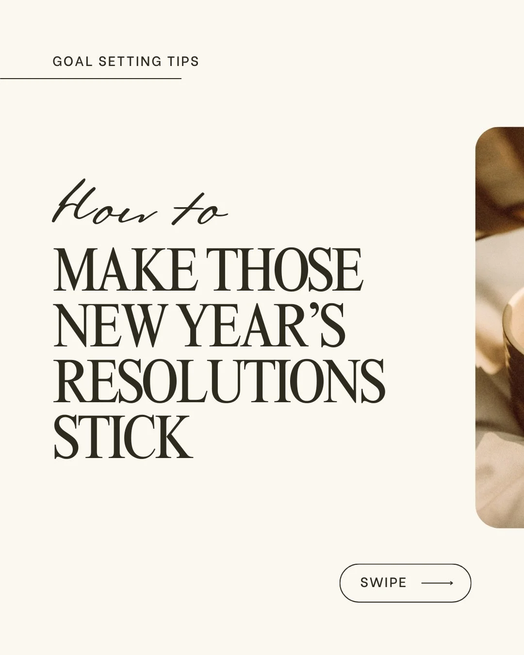 Want to make sure those New Year&rsquo;s resolutions actually stick this year? Here&rsquo;s a few tips:

1. Get specific: what do you mean by &ldquo;workout more?&rdquo; If we don&rsquo;t know the specifics of what we&rsquo;re trying to achieve, we w