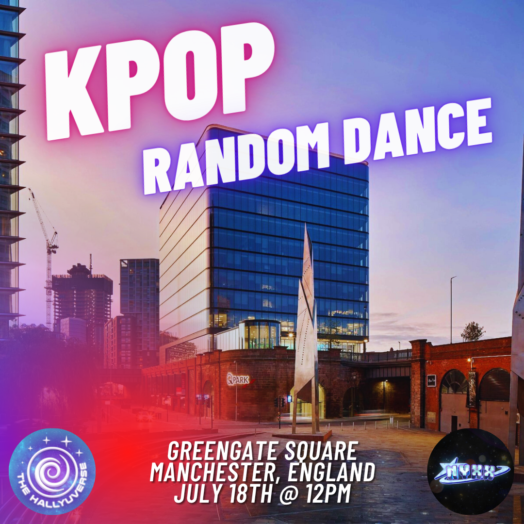 🏴󠁧󠁢󠁥󠁮󠁧󠁿 Kpop Random Dance Play in Manchester, England