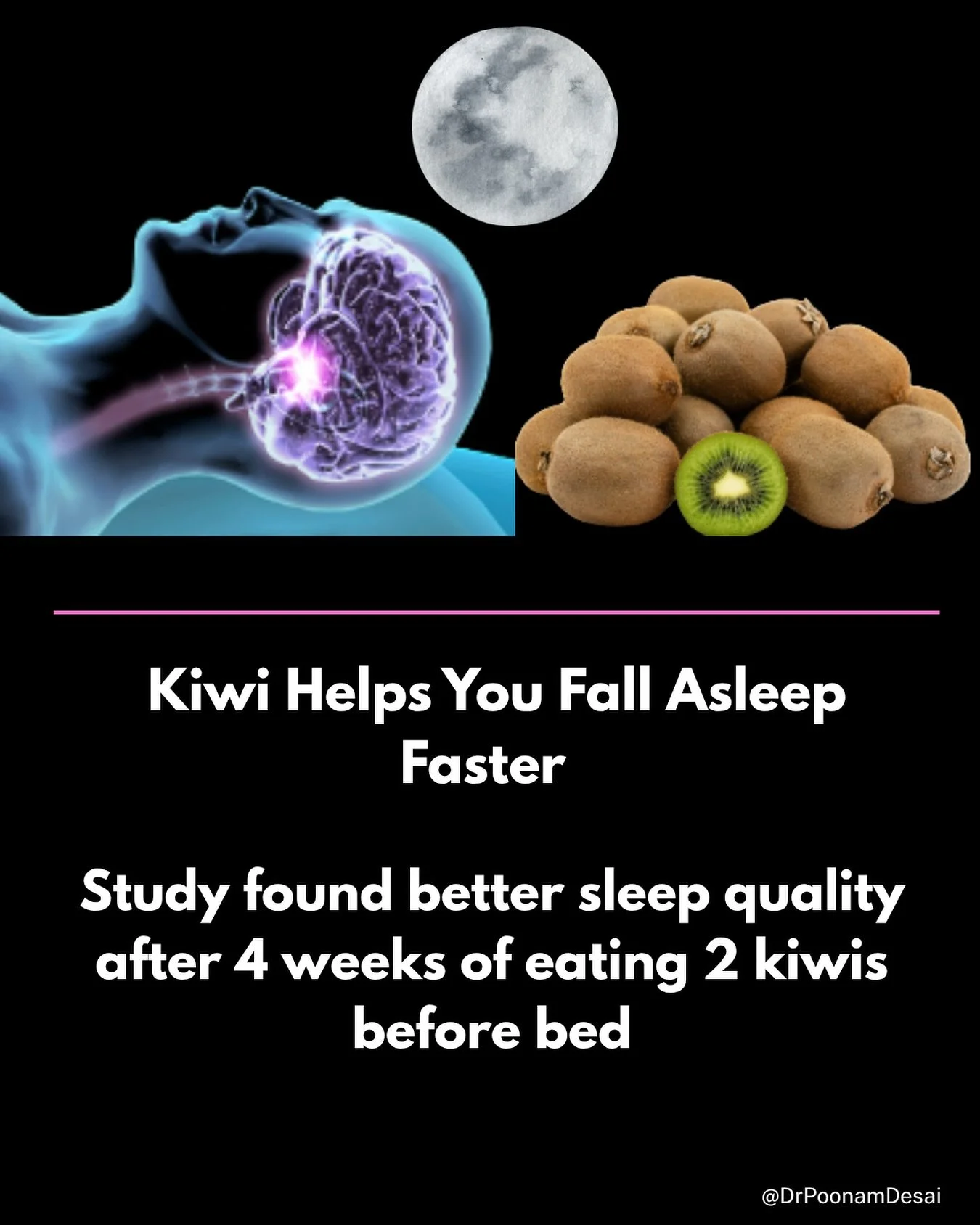 Kiwi: Your Secret to Better Sleep 🌙

Struggling with sleep? Adding kiwi to your nighttime routine might help! 

#sleep #health #longevity #kiwi

A study in the Asia Pacific Journal of Clinical Nutrition found that eating two kiwis an hour before bed
