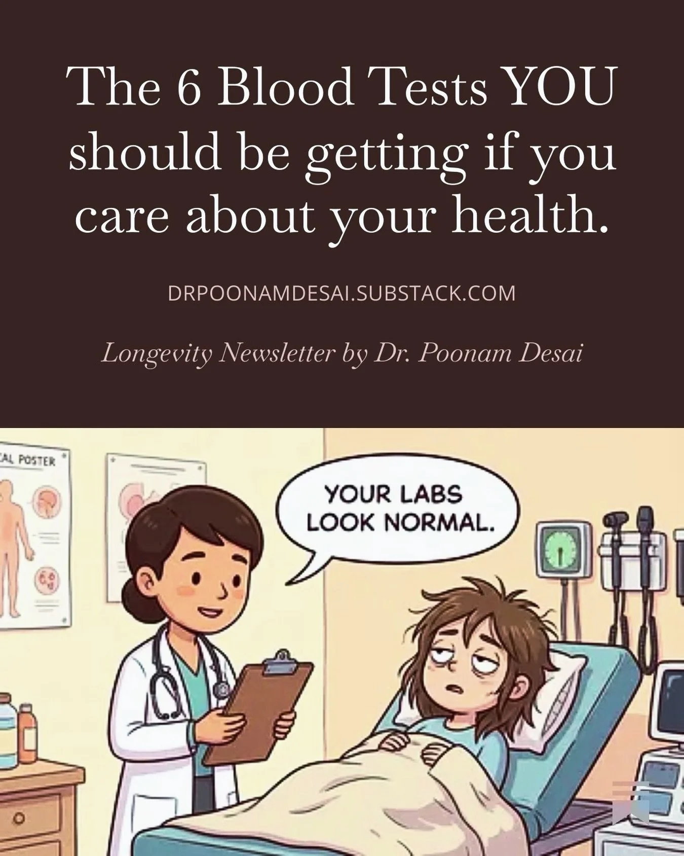 Comment HEALTH and SHARE this with someone you care about to learn more about the labs and what the OPTIMAL value is. You may be shocked 

This article went viral on substack and I want everyone to be getting there labs done this yesr!

#health #long