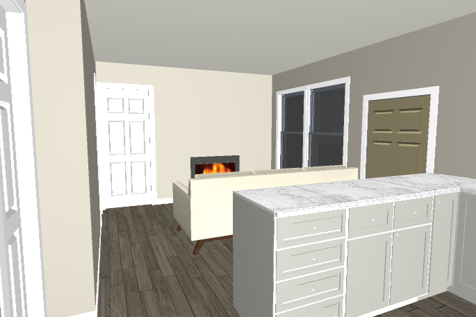 Open Living Room