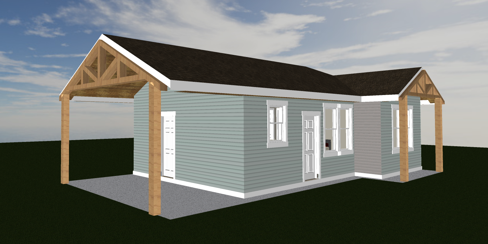 Efficent, Craftsman Small Home