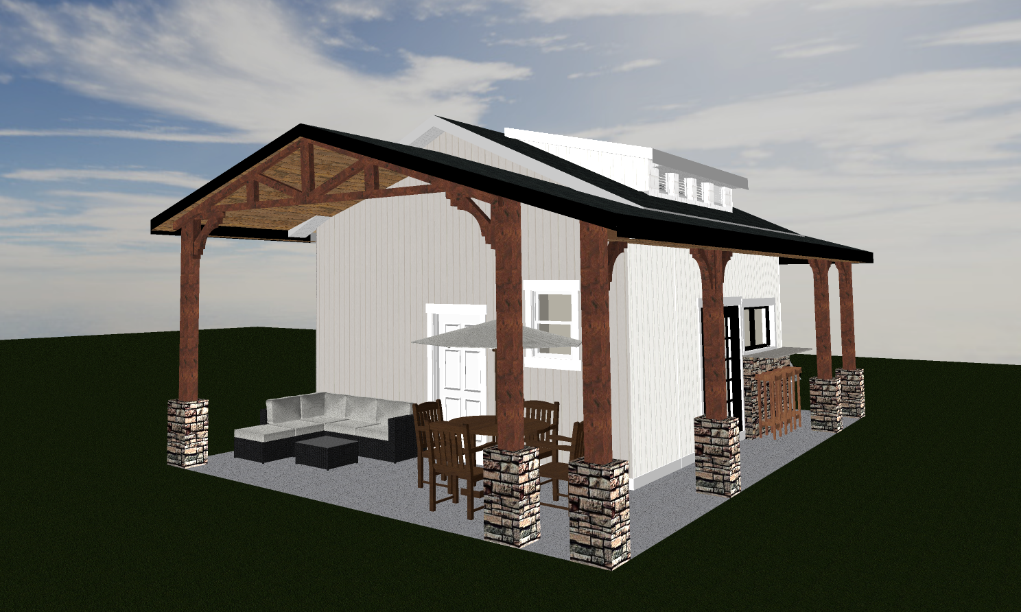 Covered Patio