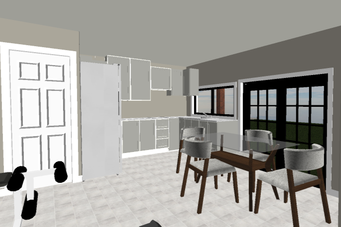 Kitchenette Pool House