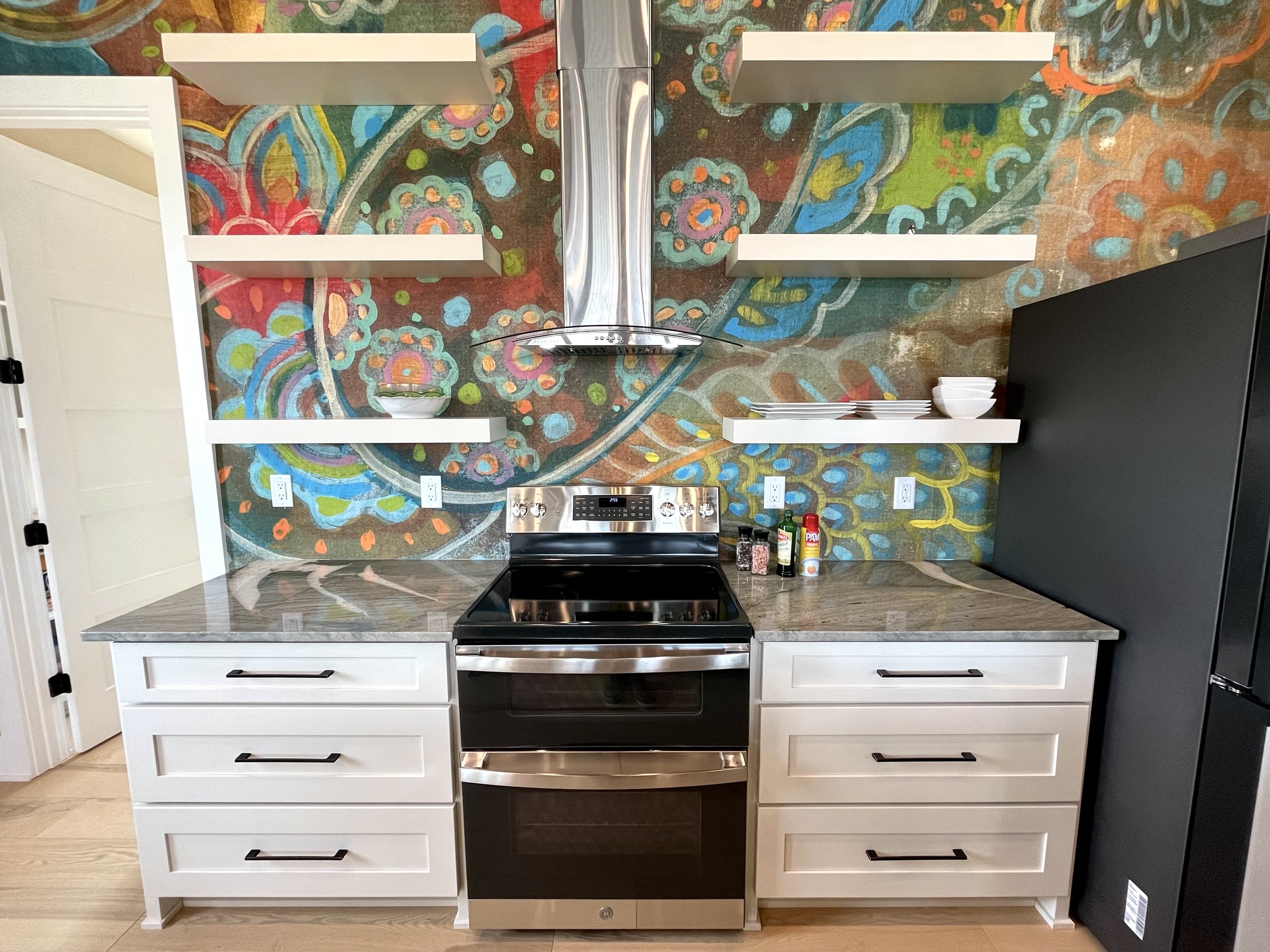Open Shelving in Kitchen