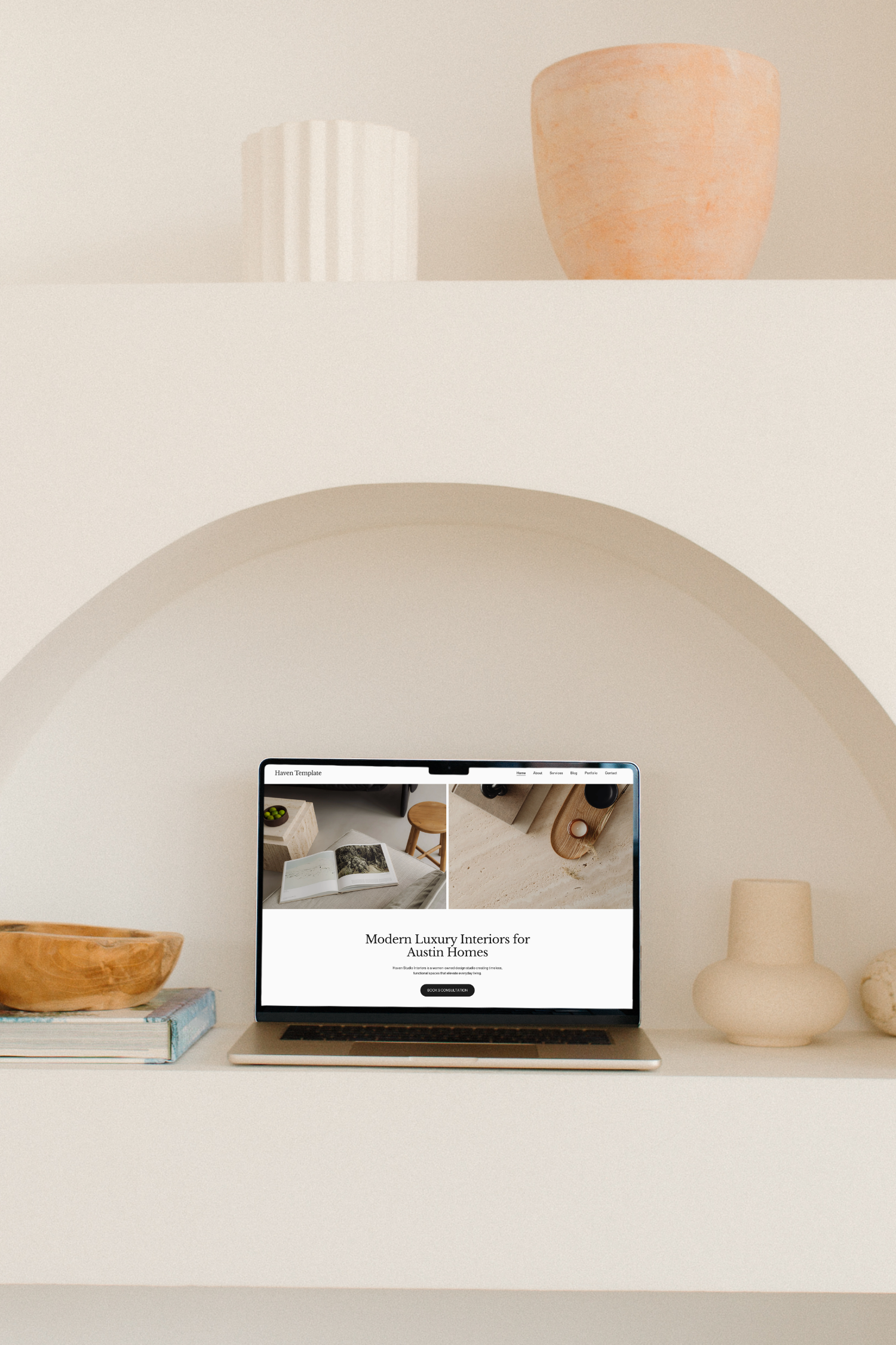 The Haven Template: DIY Web Design