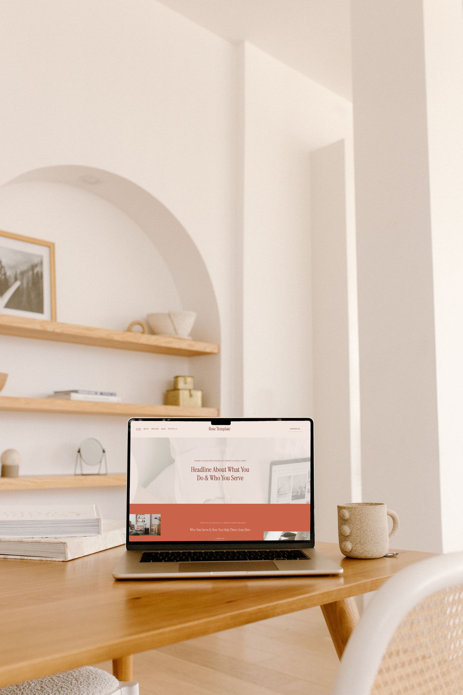 The Rose Template: DIY Web Design