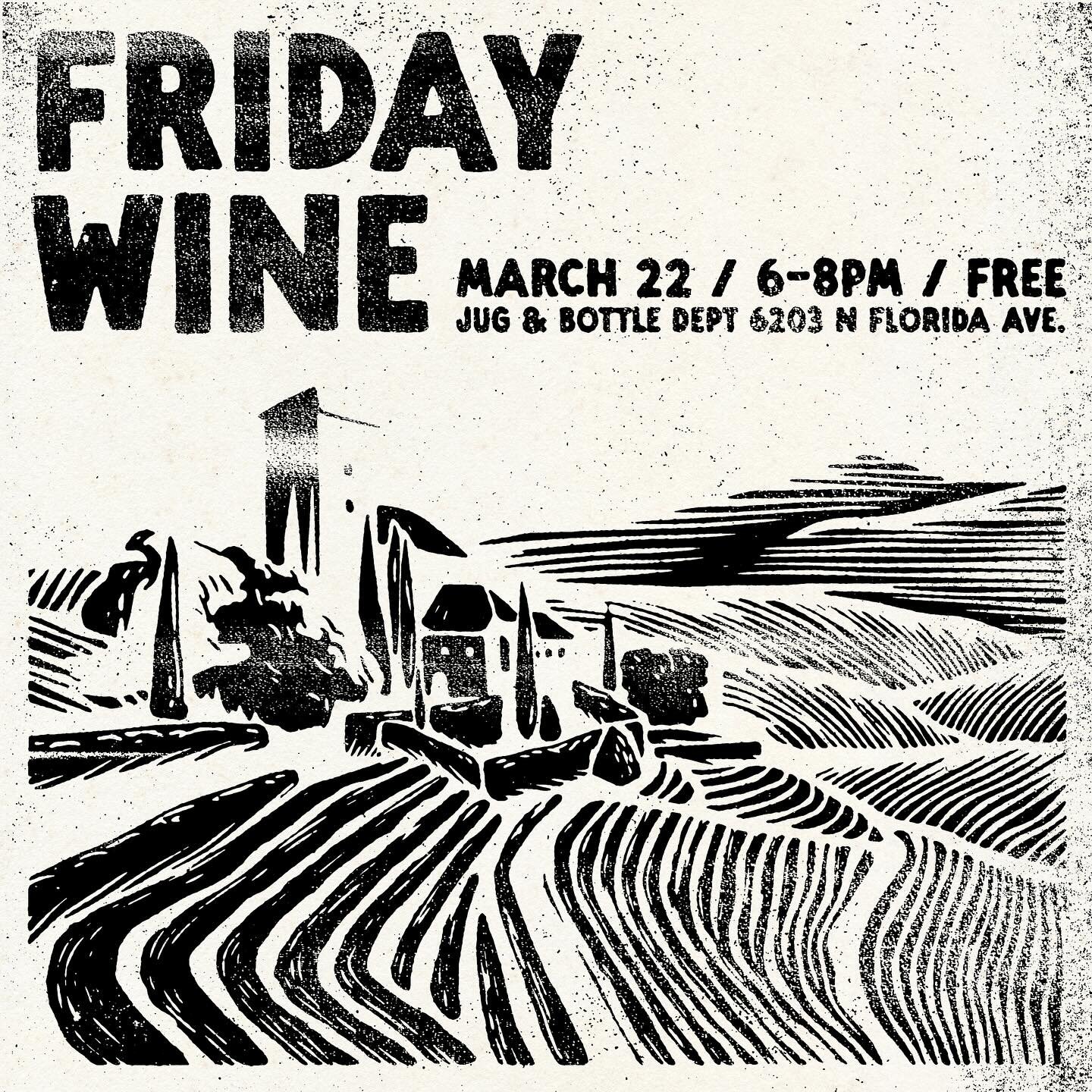 Here we go again. 

Another #fridaywine is coming up. This week we&rsquo;ve got some limited, allocated wines for ya. We&rsquo;ve only got a few of each so come check it. 

always free, always 6-8pm, let me ride. 

#jugandbottledept #wine #wineshop #