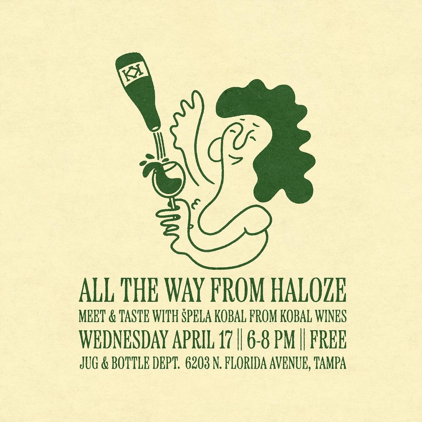 We&rsquo;ve got a special guest in-store for y&rsquo;all next Wednesday. &Scaron;pela Kobal from @kobalwines will be joining us in the Jug ALL THE WAY FROM HALOZE. 

Where the heck is Haloze?  That&rsquo;s northeastern Slovenia. Known for its wooded 