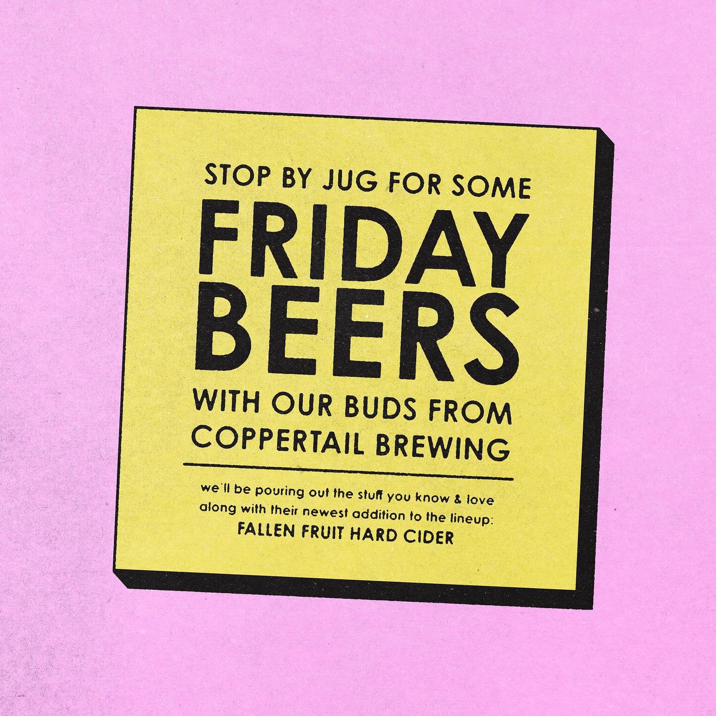 whaddya know, another Friday, another #fridaybeers.

This week we&rsquo;ve got @coppertailbrewing in the house.  You know &lsquo;em, ya love &lsquo;em. Crispy, clean, tasty.  The list of adjectives is a mile long. Well now ya gotta add a few more as 