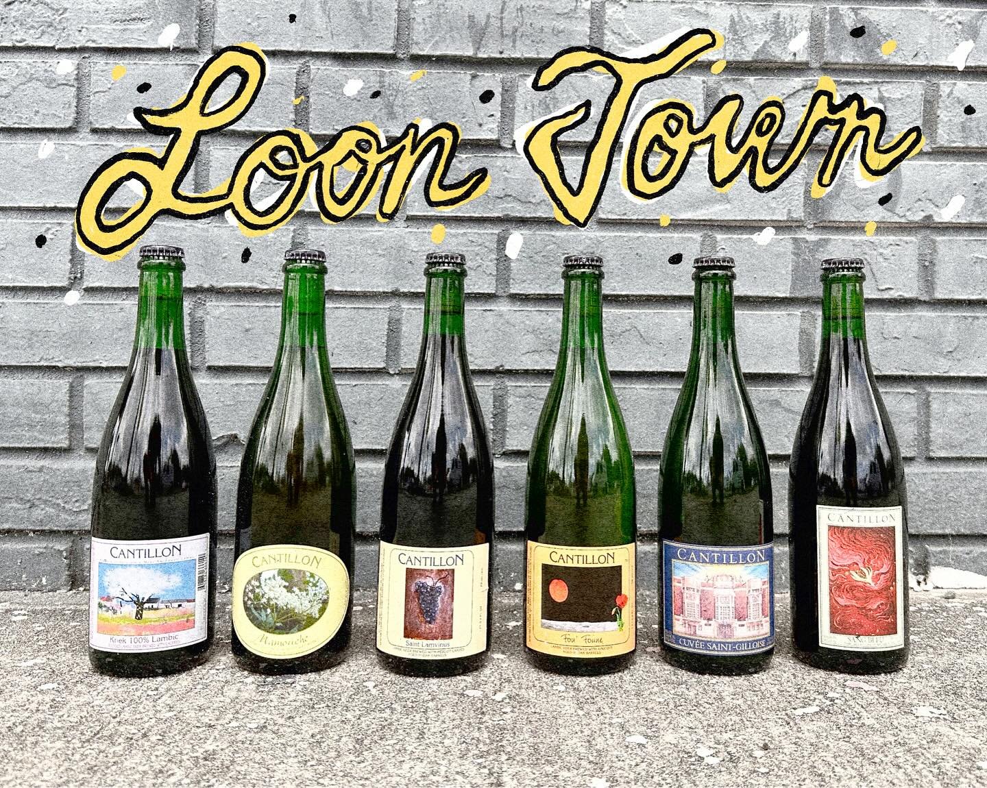 A late Friday treat for y&rsquo;all&hellip;

COME ON DOWN TO LOON TOWN.

We&rsquo;ve got a post-Zwanze drop of @brasseriecantillonofficiel  for yas. 

ON DRAFT: 
2021 Nath

PACKAGE: 
Classic Gueuze
Ros&eacute; de Gambrinus
Mamouche
Cuv&eacute;e Saint