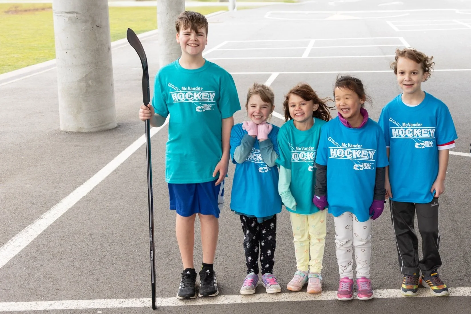 Before-school and after school ball hockey / street hockey classes.