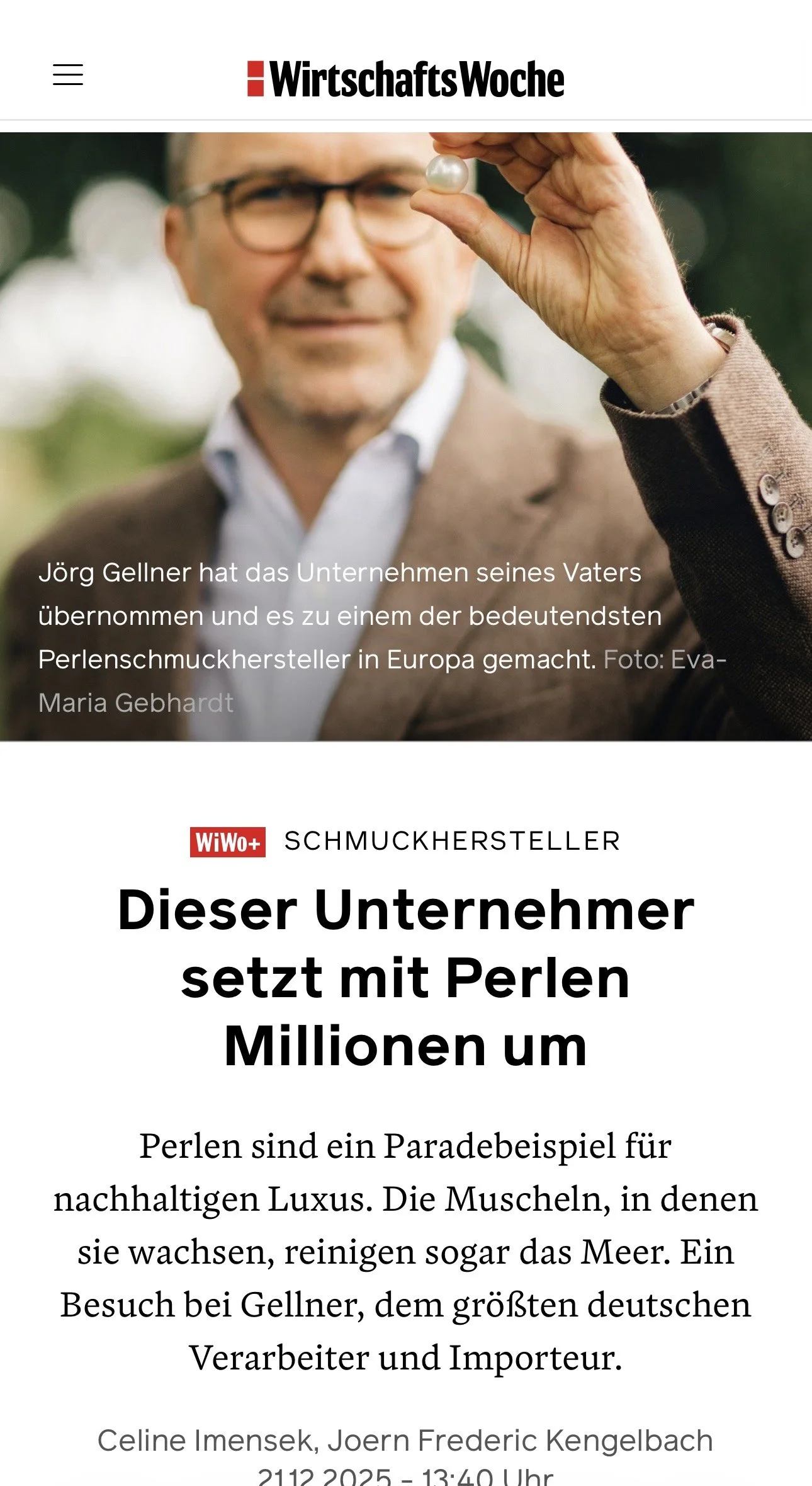 WIRTSCHAFTSWOCHE (Online)