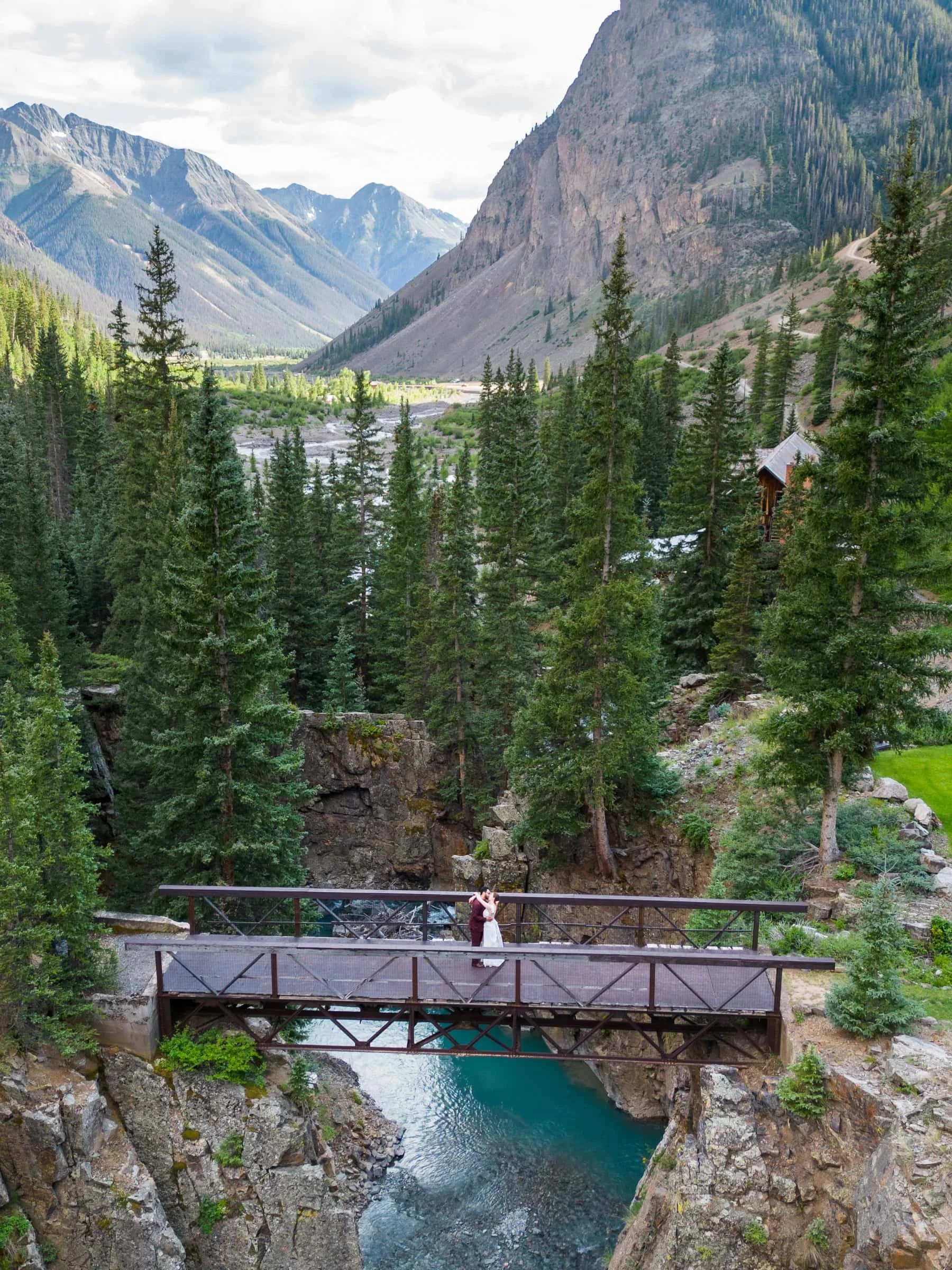 An elopement in Silverton, Colorado.