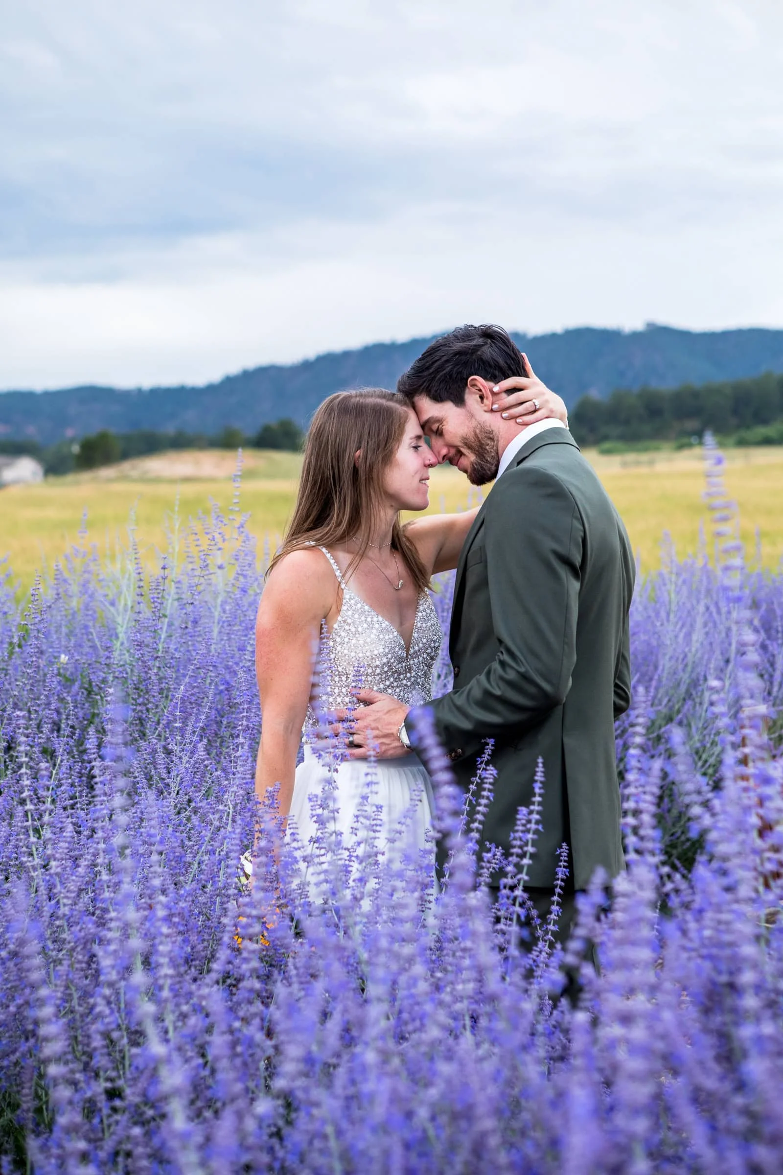 A couple eloping near Manitou Springs, Colorado.