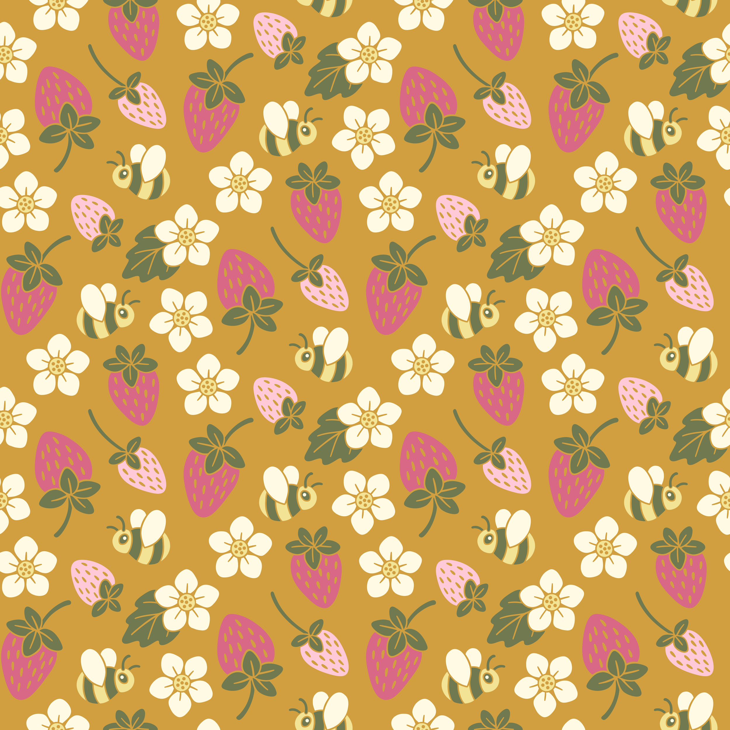 StrawberryBeesGoldenBGSHC12x12V2.png