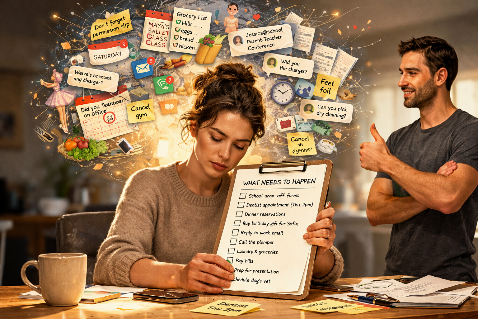 The Mental Load in Relationships: Why “I’ll Just Do It Myself” Happens