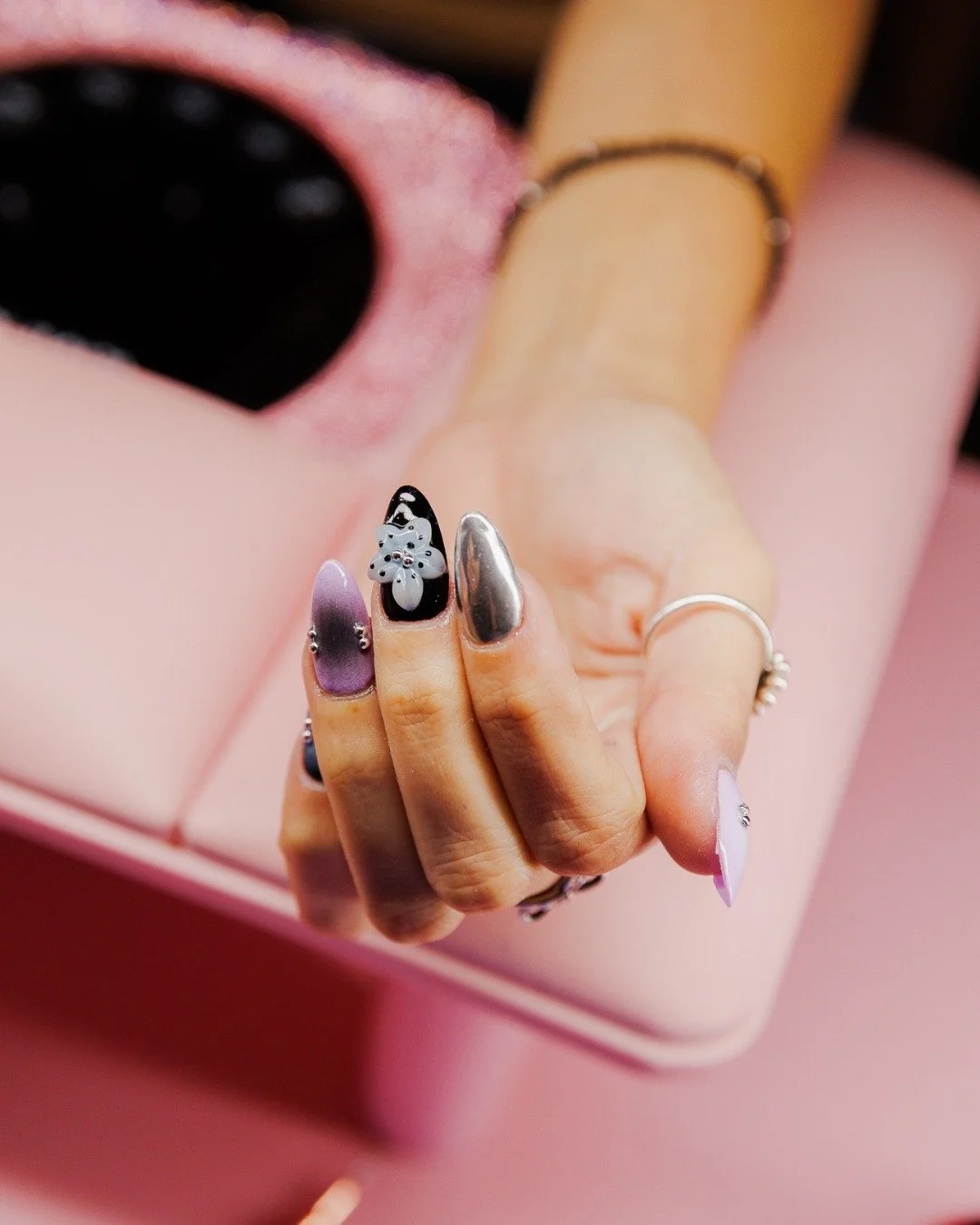 3D nail art that adds texture, dimension, and a little extra ✨
For the girls who love details that stand out.

📍 Thirteen Beauty Bar | La Cantera, SATX
📲 Book via link in bio or DM us