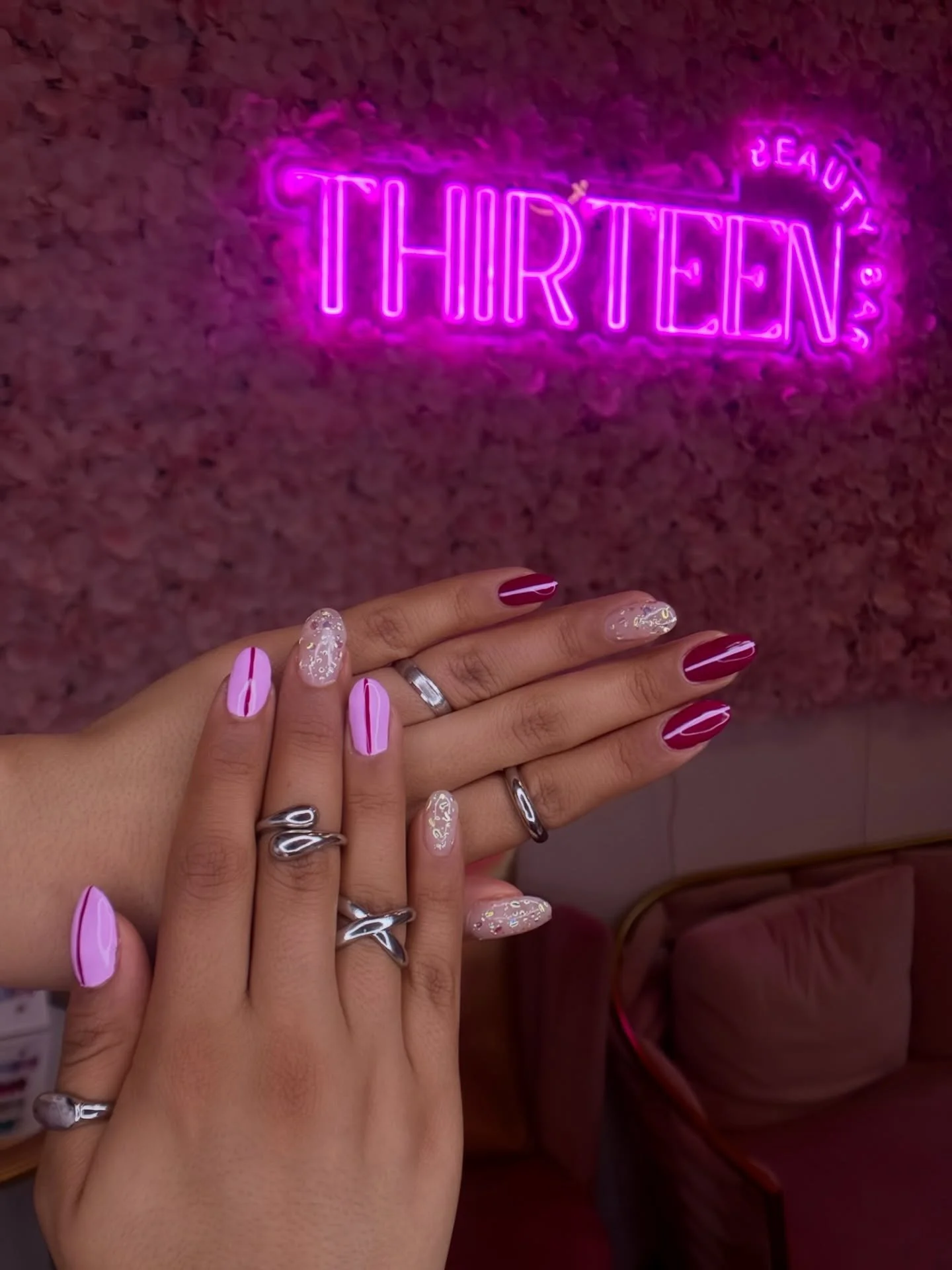All pink nail set in builder gel 🎀

Thirteen Beauty Bar specializes in custom nail art, Gel X, and luxury manicures in San Antonio.

📲 Book via link in bio

#SanAntonioNails #EasterNails #LaCantera #LuxuryNails #NailArt