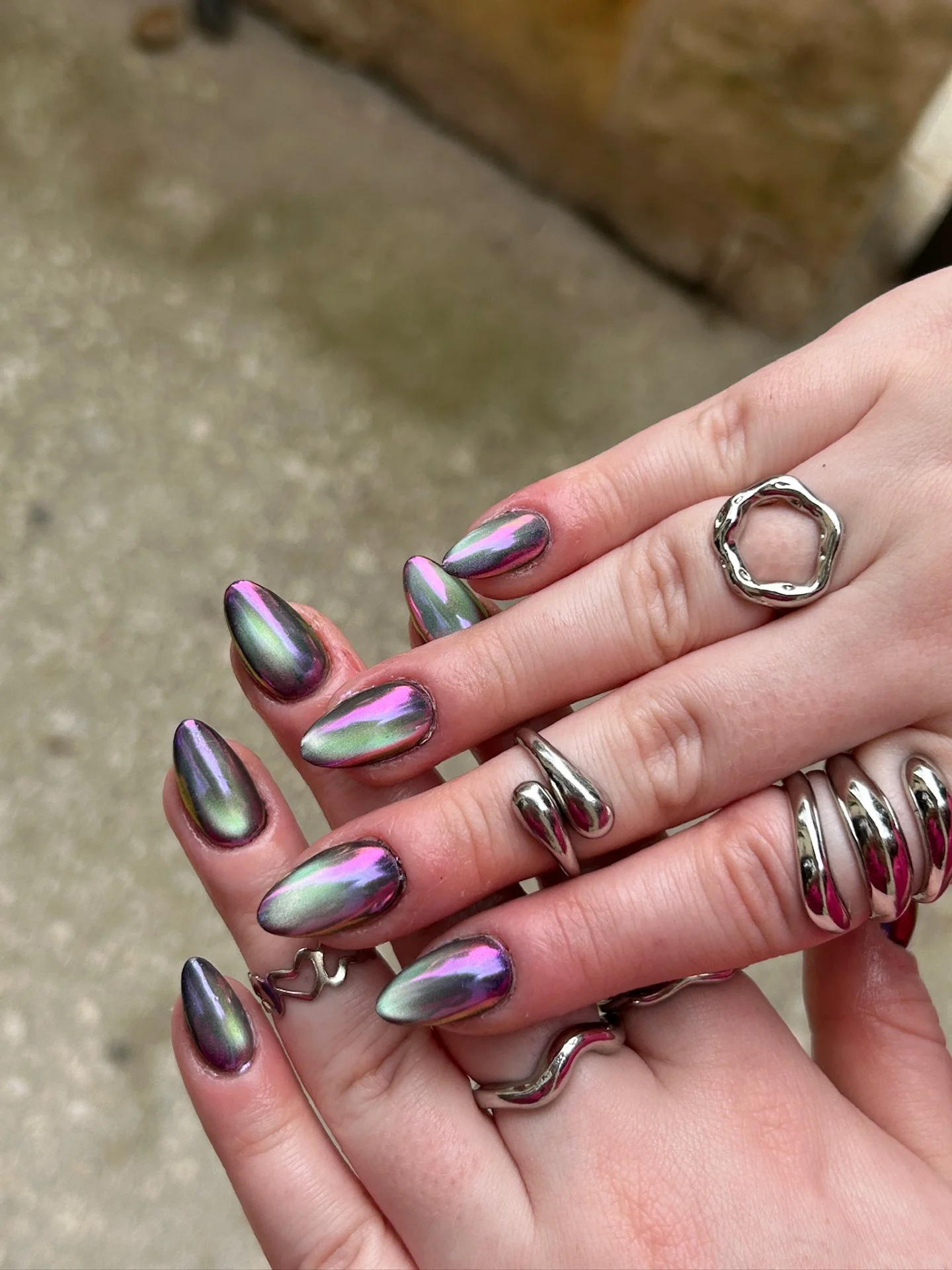 When the vibe calls for something mysterious 🔮

Starting at $60 &middot; Book your set with the link in bio 👇
📍 Thirteen Beauty Bar &middot; La Cantera

#SanAntonioNails #LaCantera #CatEyeNails #BuilderGel #NailArt #SanAntonio #NailSalonNearMe
