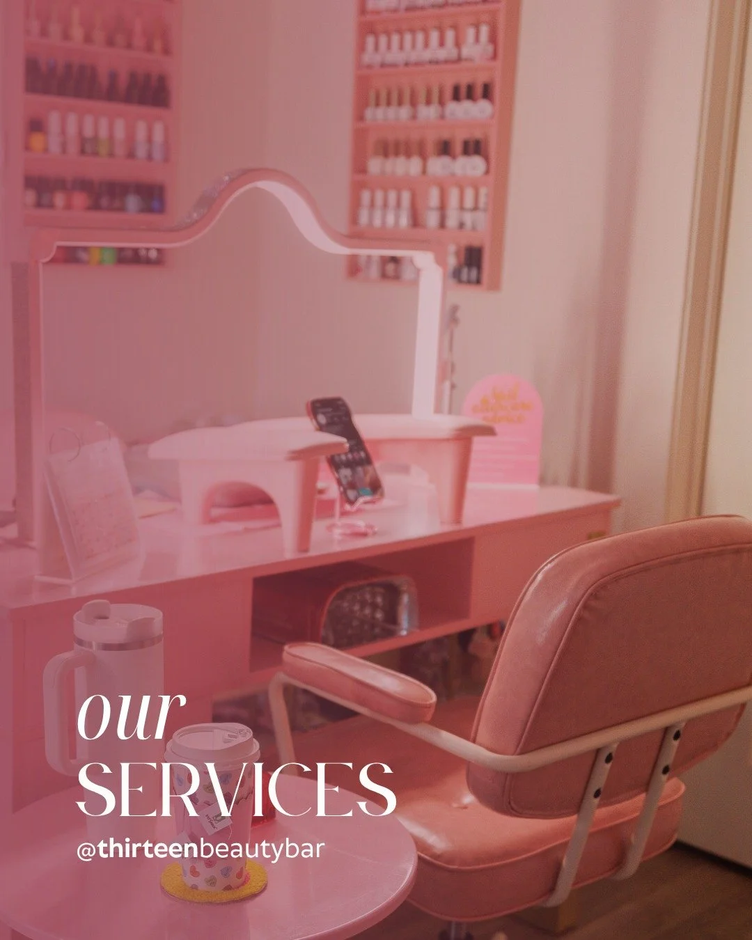 POV: you found your new go-to spot. 🤍
Nails, hair, lashes: all in one place, done right every time.

📍 Thirteen Beauty Bar &middot; La Cantera, San Antonio
📲 Book via link in bio
#ThirteenBeautyBar #SanAntonioNails #LaCantera #LuxuryBeauty #SanAnt