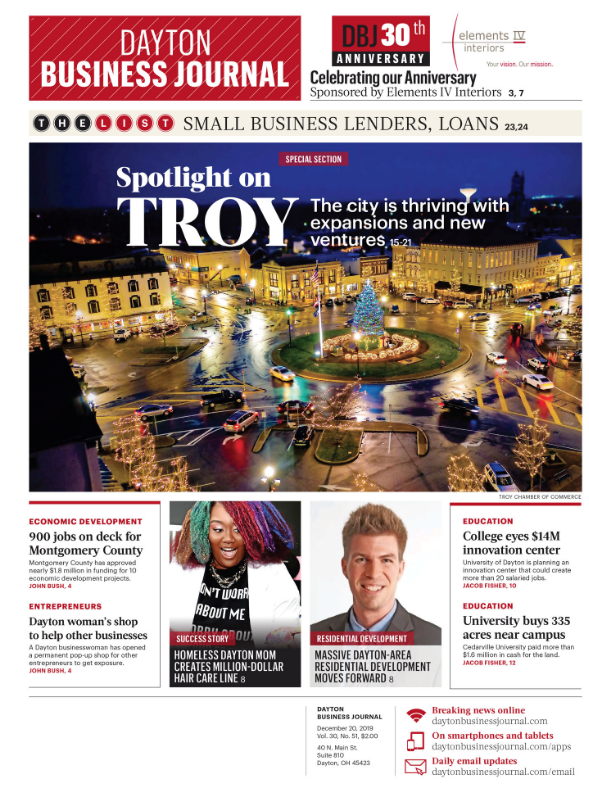 IN THE NEWS: Union Village Featured in Dayton Business Journal
